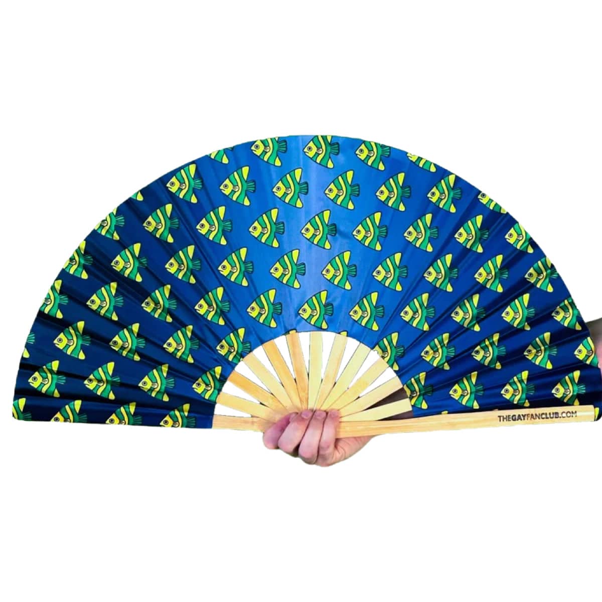 Clack Hand Fan - Go With The Flow clack-hand-fan-go-with-the-flow-the-gay-fan-club