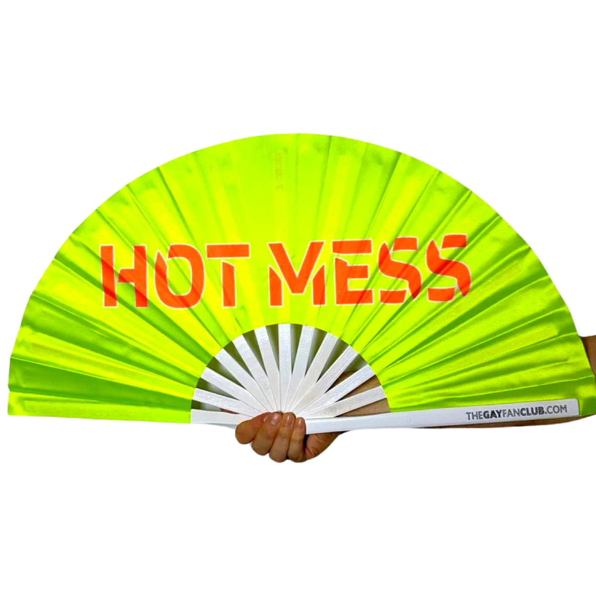 Clack Hand Fan - Hot Mess (UV) clack-hand-fan-hot-mess-uv