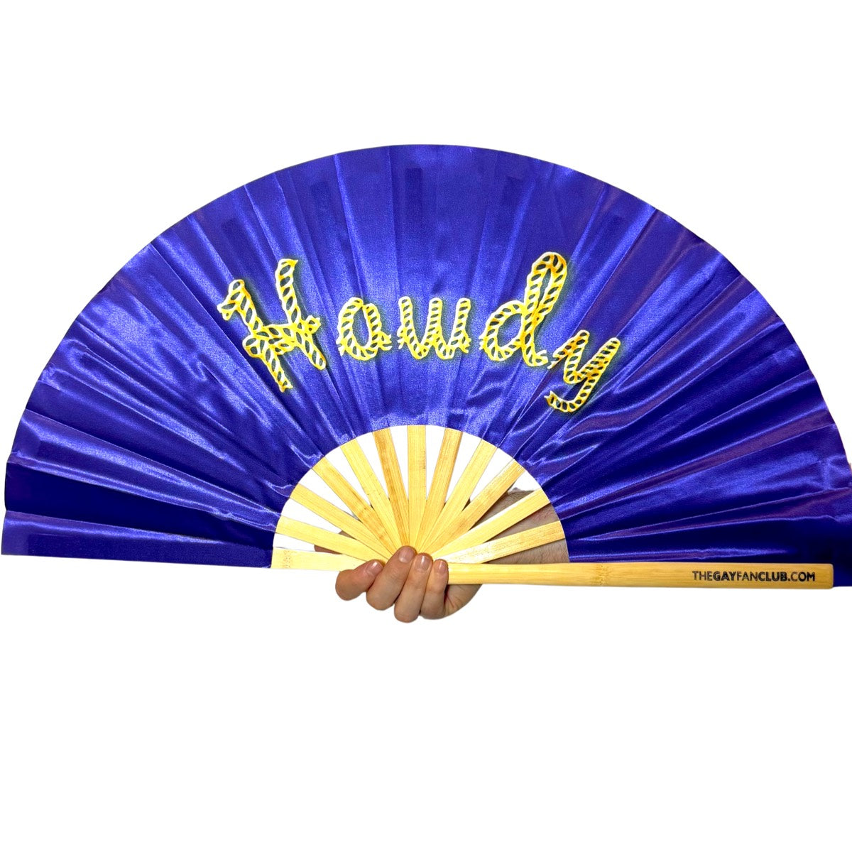 Clack Hand Fan - Howdy clack-hand-fan-howdy-natural