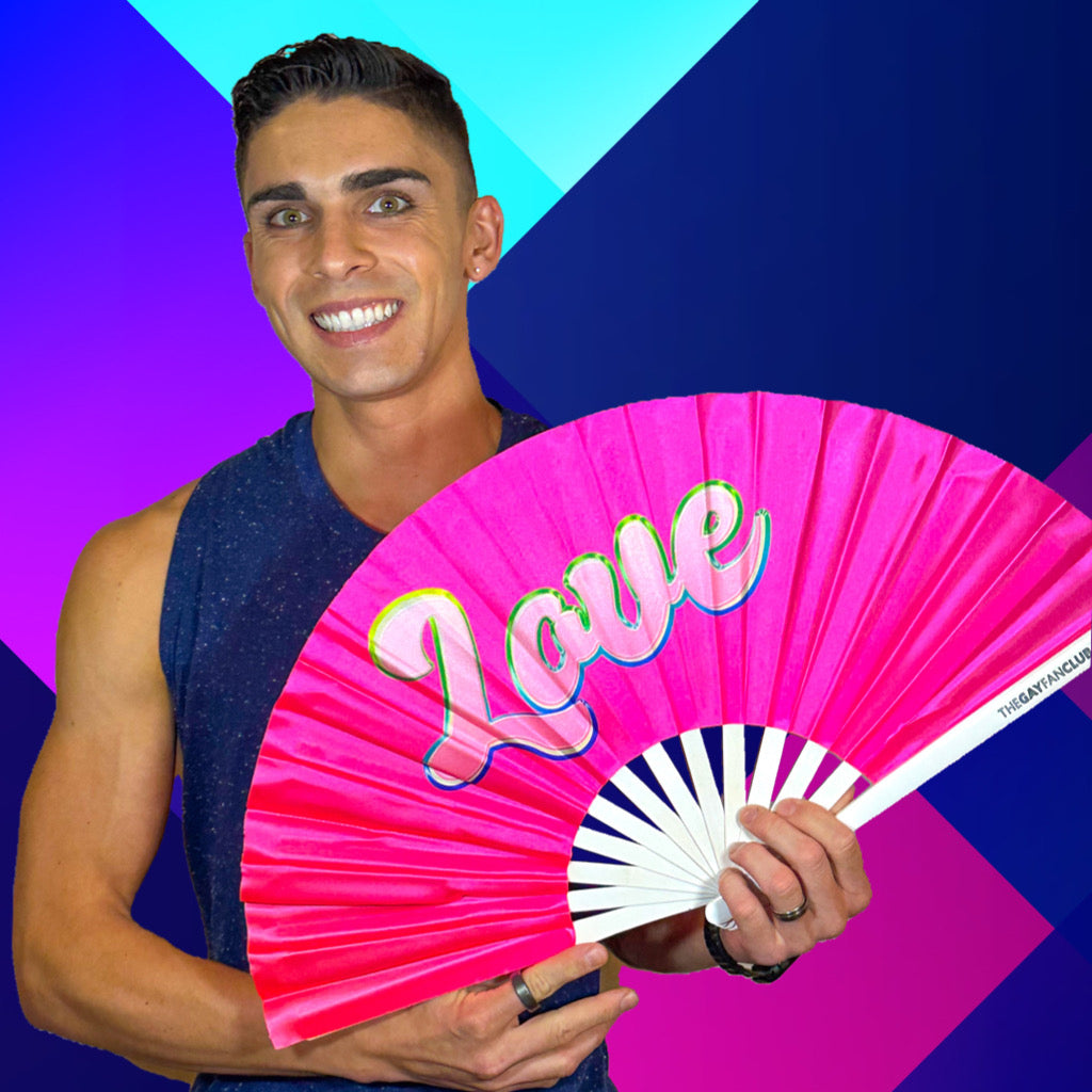 Clack Hand Fan - Love clack-hand-fan-love-lifestyle