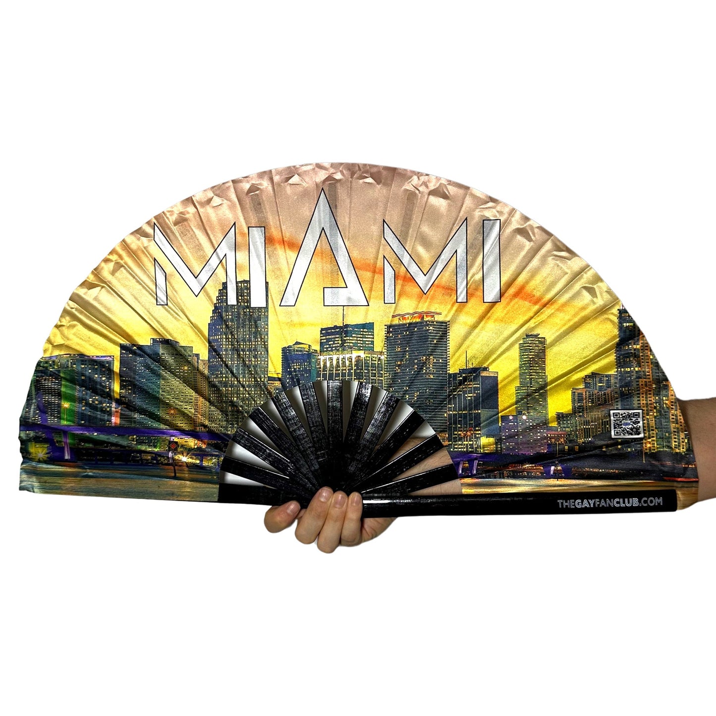 Clack Hand Fan - Miami Pride clack-hand-fan-miami-pride