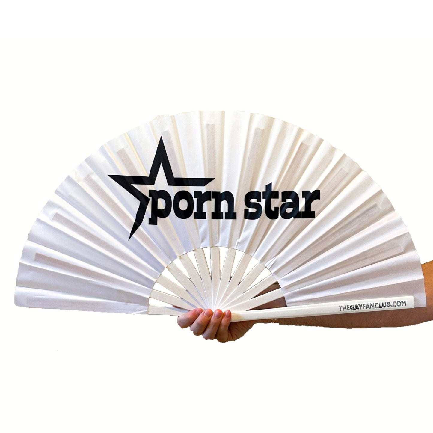 Clack Hand Fan - Porn Star (UV) clack-hand-fan-porn-star-uv
