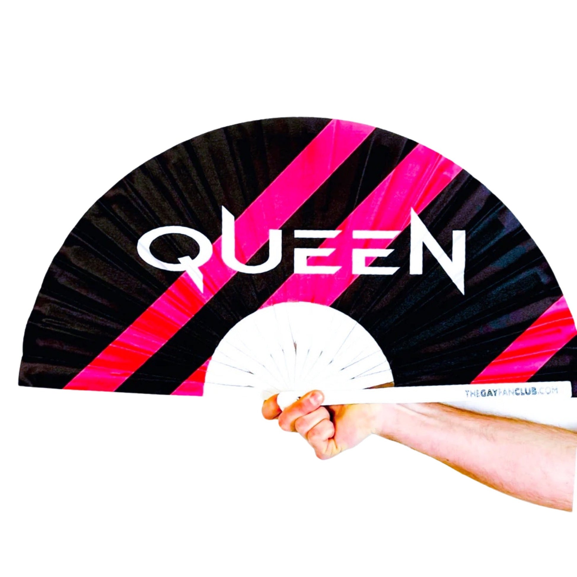 Clack Hand Fan - Queen (UV) clack-hand-fan-queen-uv