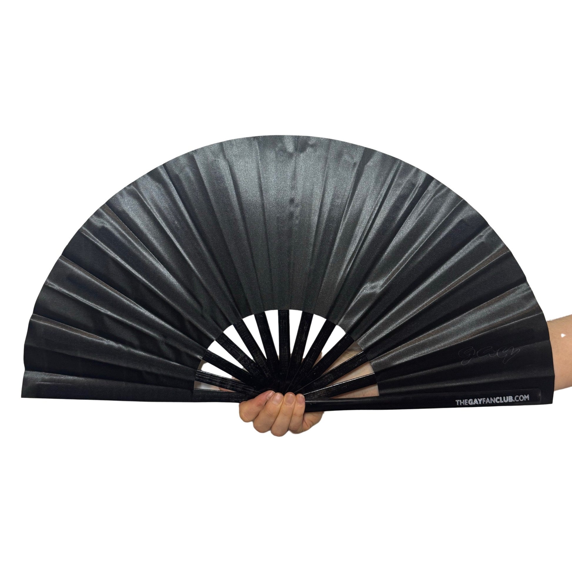 Clack Hand Fan - The Black Fan clack-hand-fan-the-black-fan