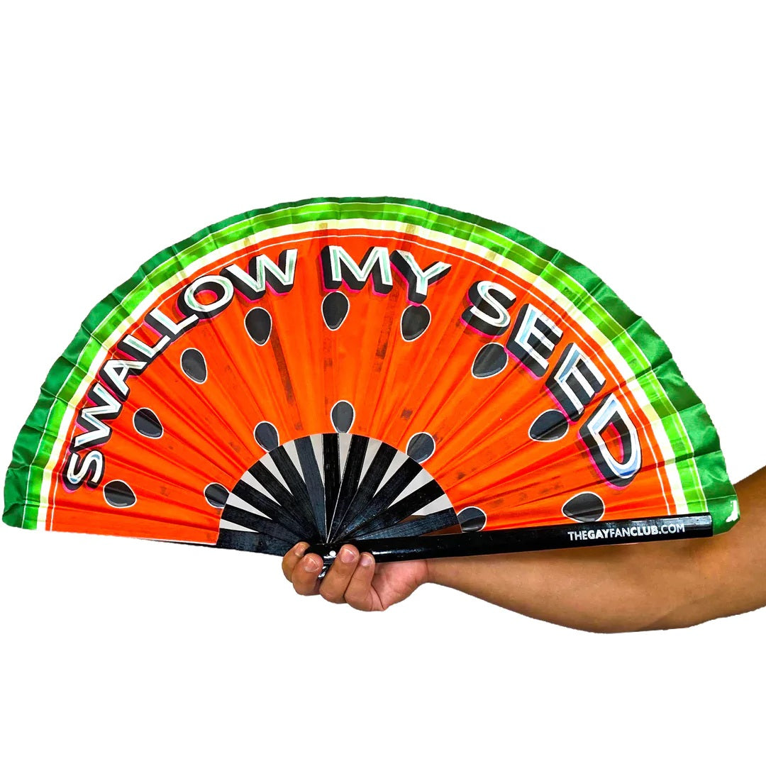 Clack Hand Fan - Watermelon (UV) clack-hand-fan-watermelon-uv