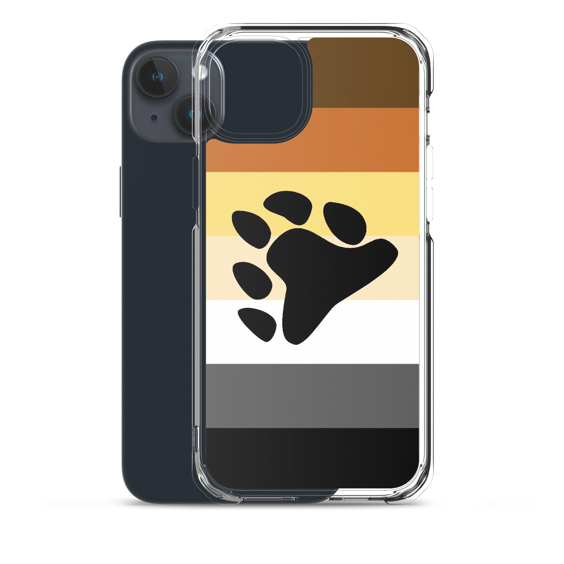 Gay Bear Pride Cell Phone Case for Apple iPhone clear-case-for-iphone-iphone-15-plus-case-with-phone-671ab3ac79c16