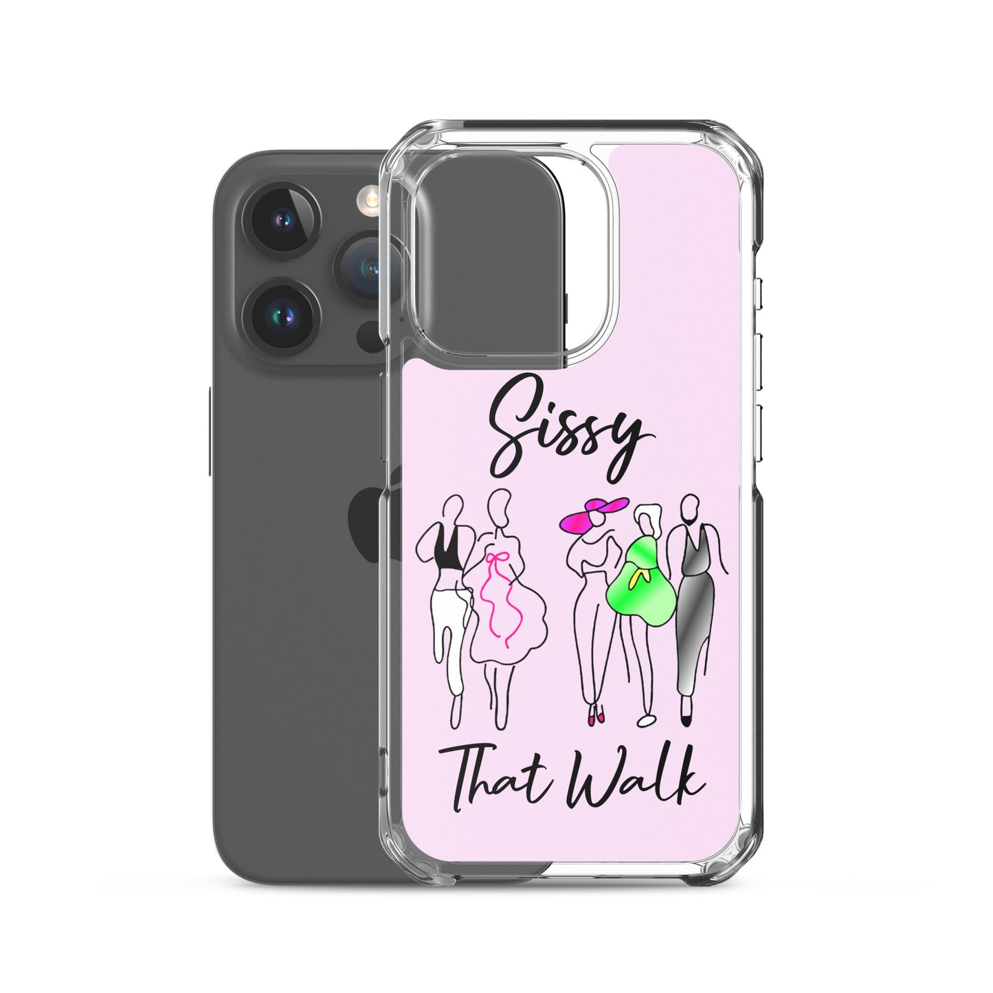 Sissy That Walk Apple iPhone Cell Phone Case clear-case-for-iphone-iphone-15-pro-case-with-phone-66f83cc96e139