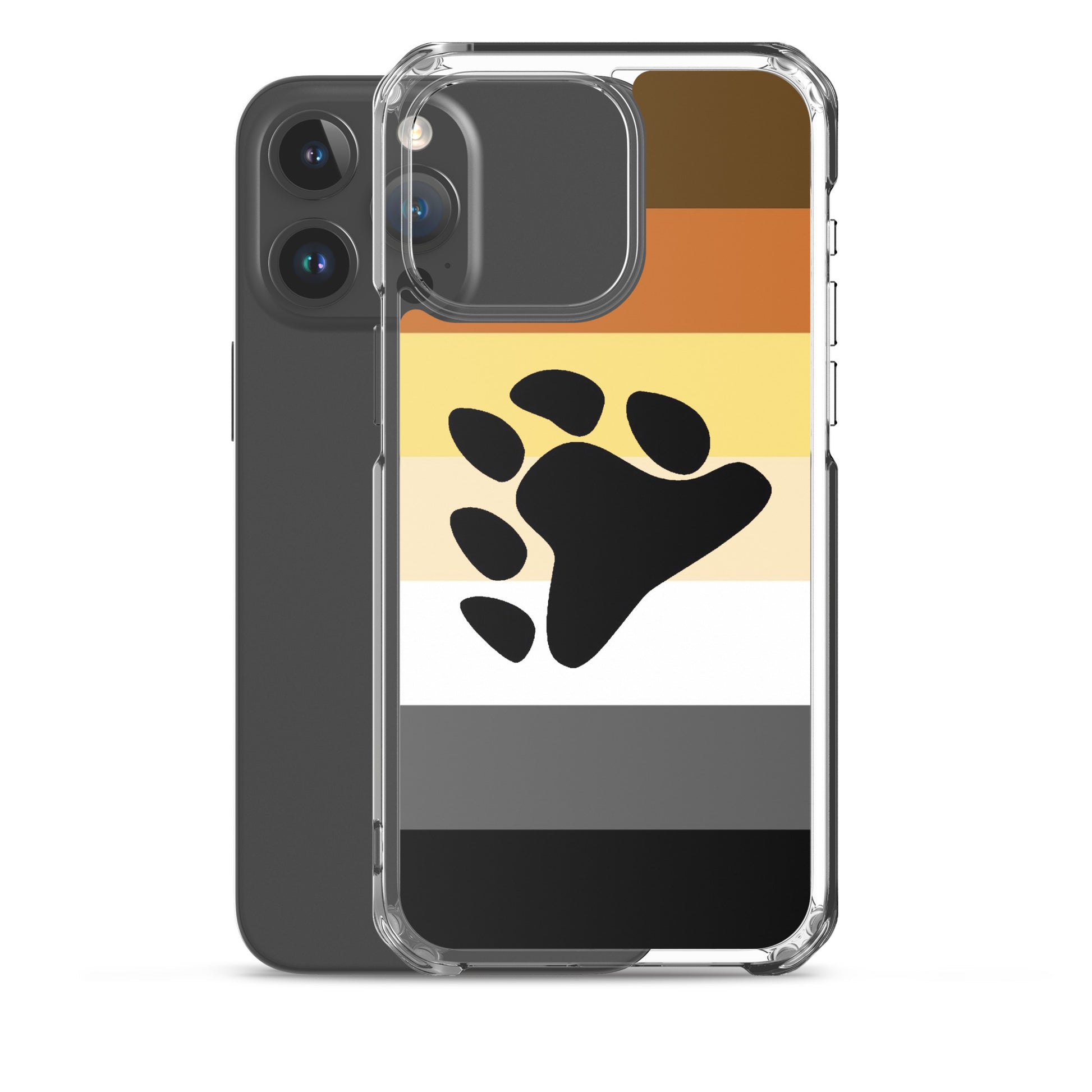 Gay Bear Pride Cell Phone Case for Apple iPhone clear-case-for-iphone-iphone-15-pro-max-case-with-phone-671ab3ac79d52