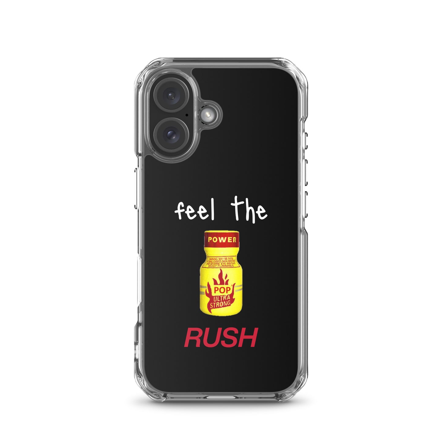 Feel The Rush Apple iPhone Cell Phone Case iPhone 16 clear-case-for-iphone-iphone-16-case-on-phone-66f83c3eefc1e