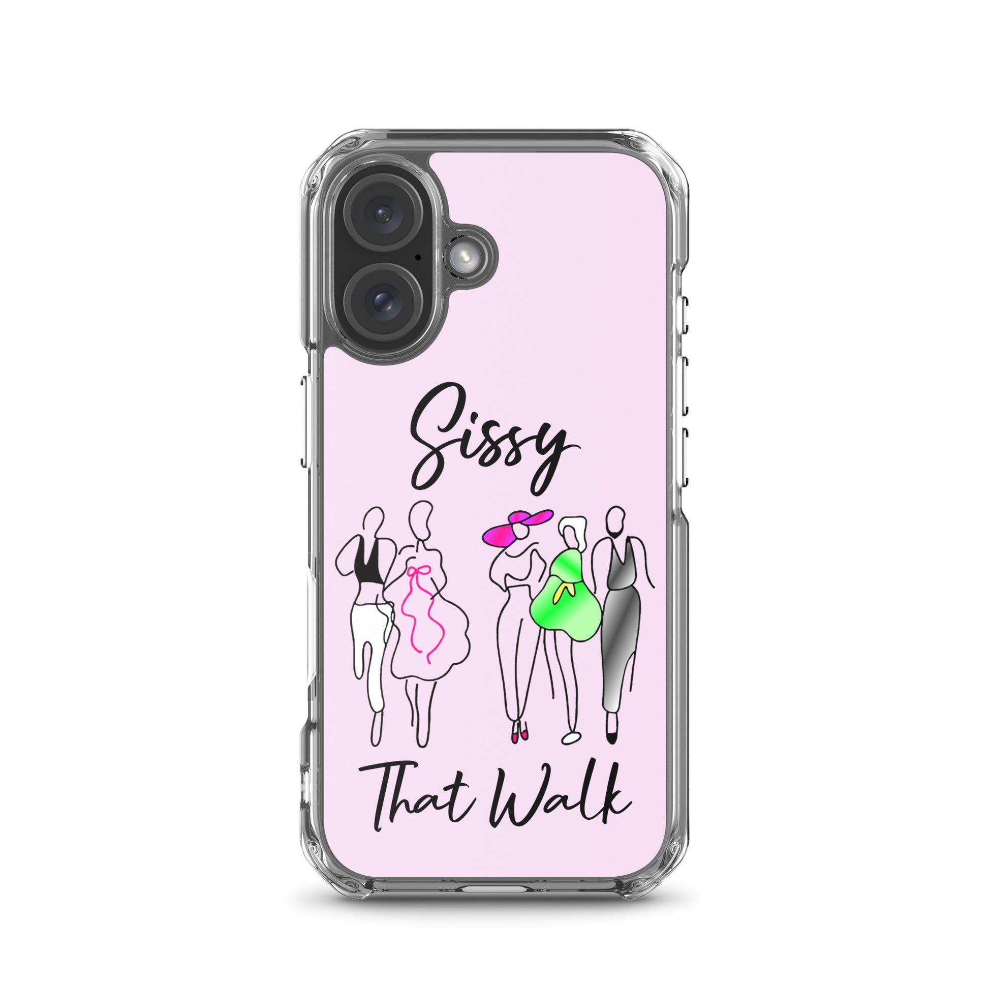 Sissy That Walk Apple iPhone Cell Phone Case iPhone 16 clear-case-for-iphone-iphone-16-case-on-phone-66f83cc96e969