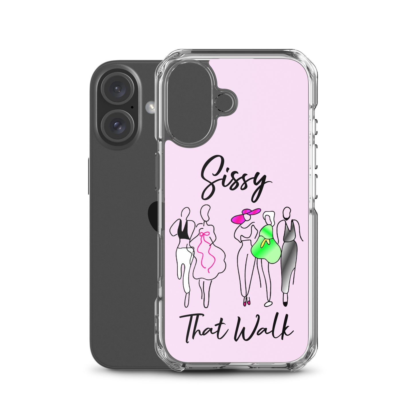 Sissy That Walk Apple iPhone Cell Phone Case clear-case-for-iphone-iphone-16-case-with-phone-66f83cc96ebd7