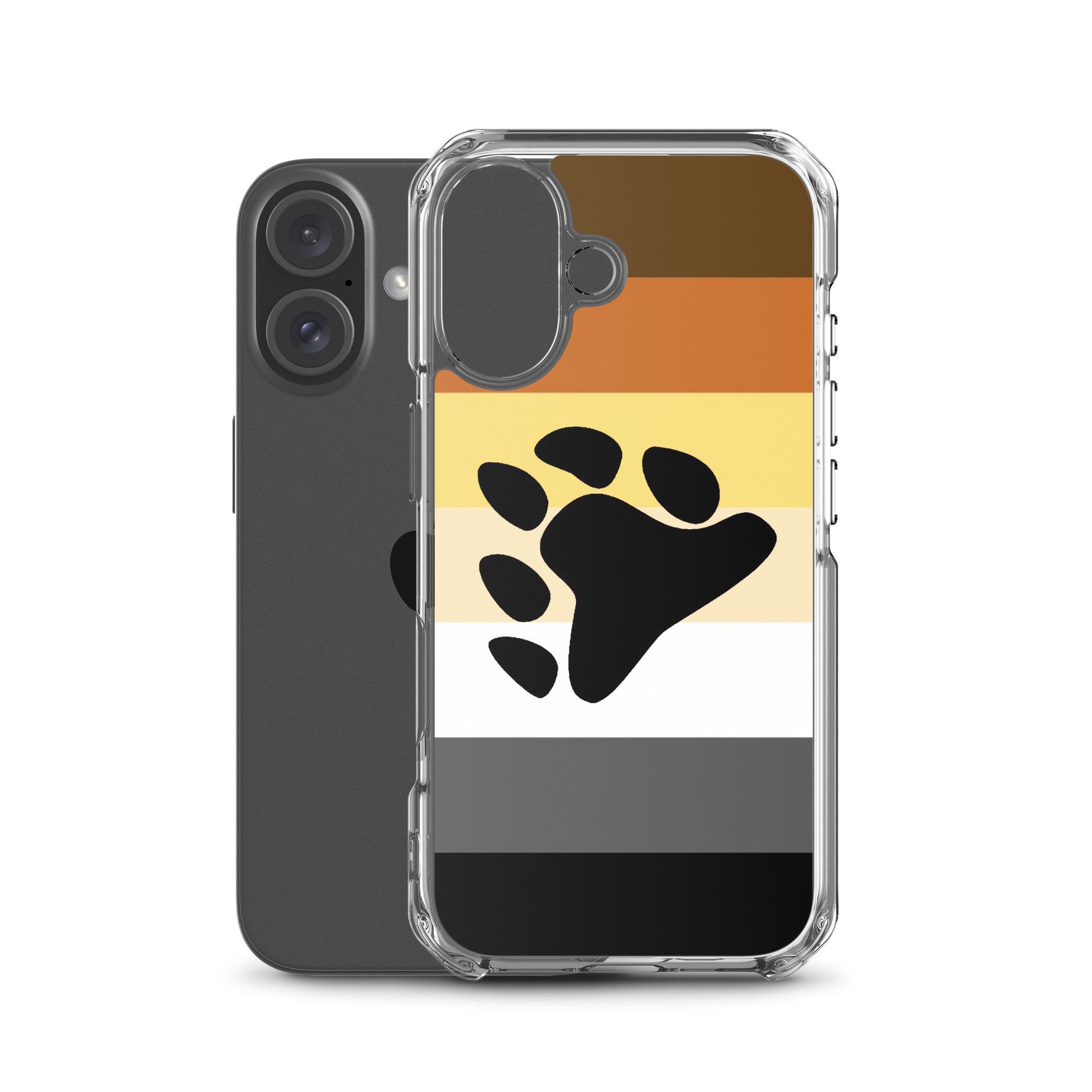 Gay Bear Pride Cell Phone Case for Apple iPhone clear-case-for-iphone-iphone-16-case-with-phone-671ab3ac7a3c1