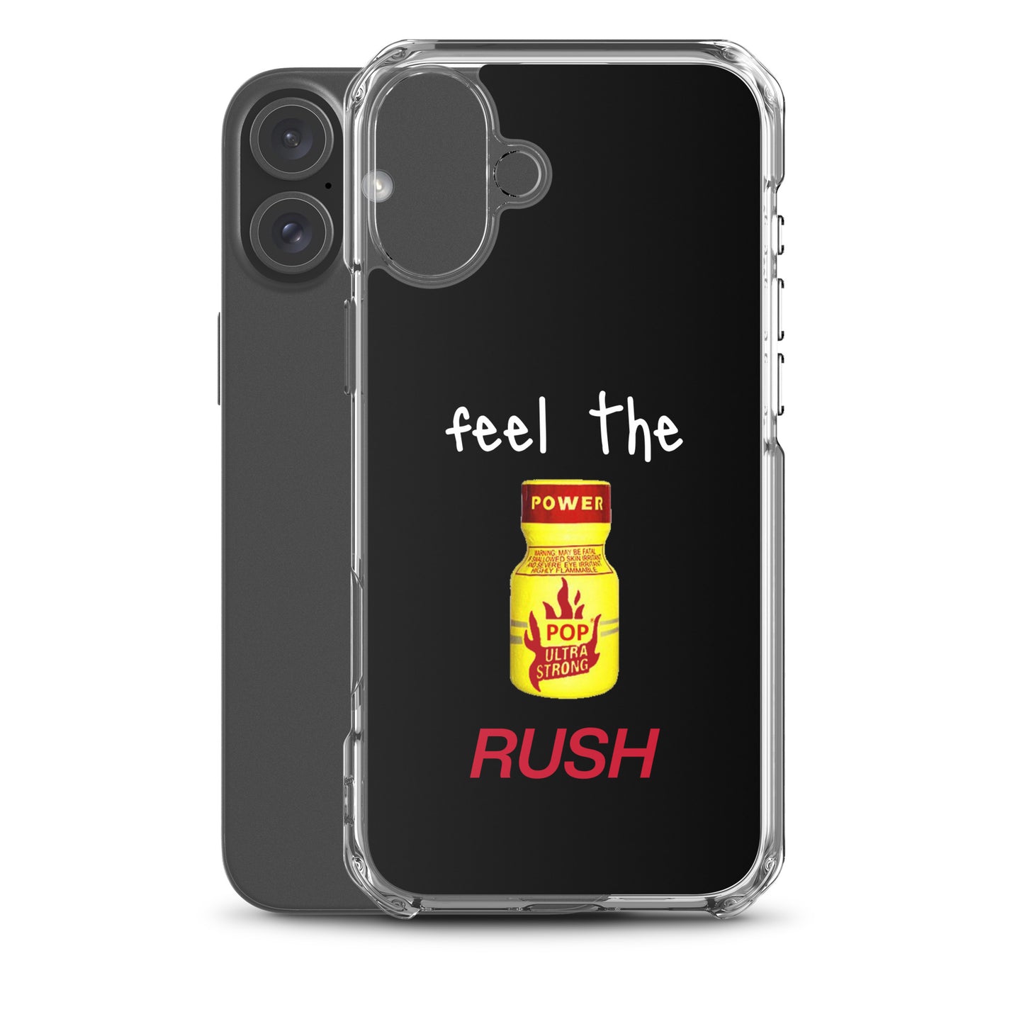 Feel The Rush Apple iPhone Cell Phone Case clear-case-for-iphone-iphone-16-plus-case-with-phone-66f83c3eef7c0