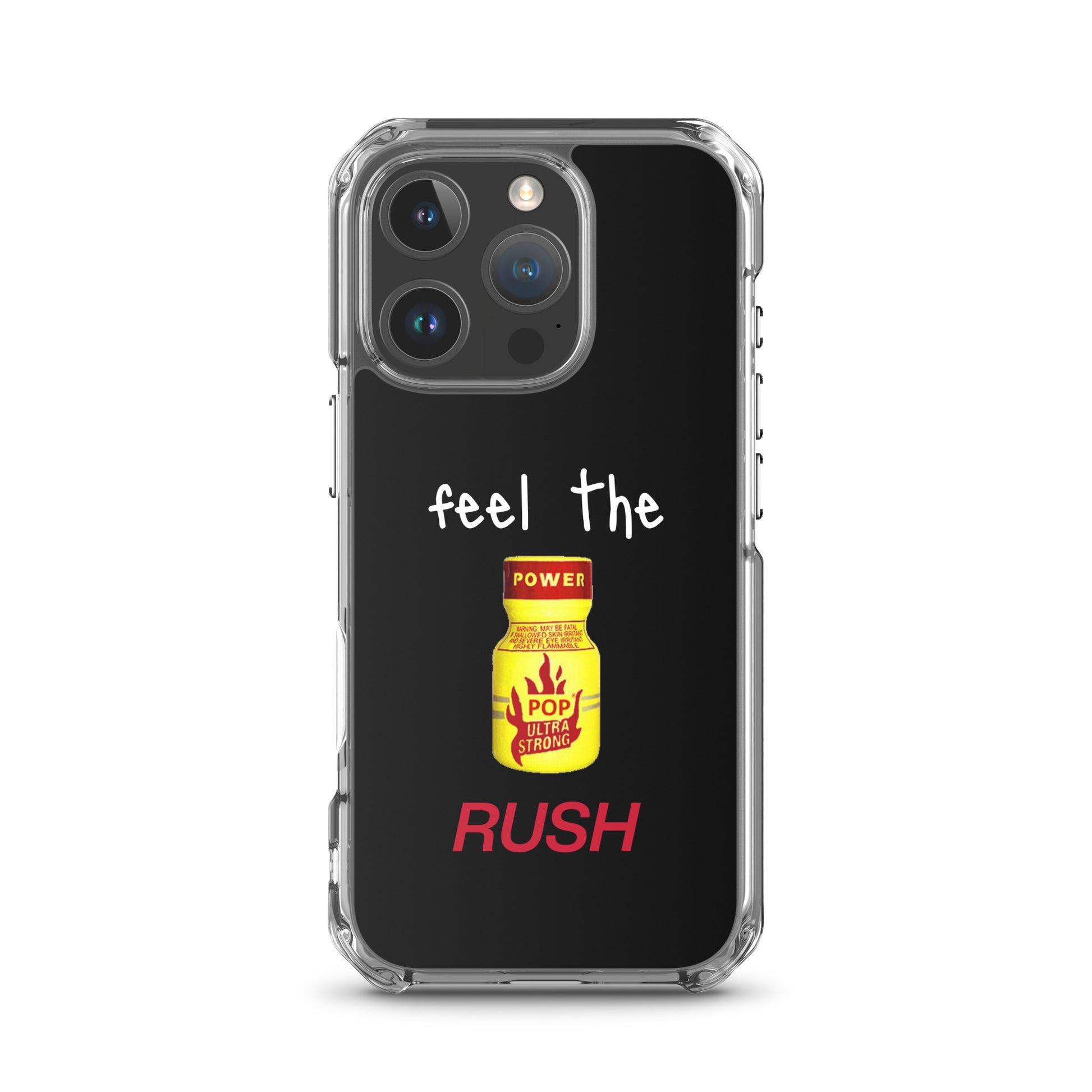 Feel The Rush Apple iPhone Cell Phone Case iPhone 16 Pro clear-case-for-iphone-iphone-16-pro-case-on-phone-66f83c3eefa2f