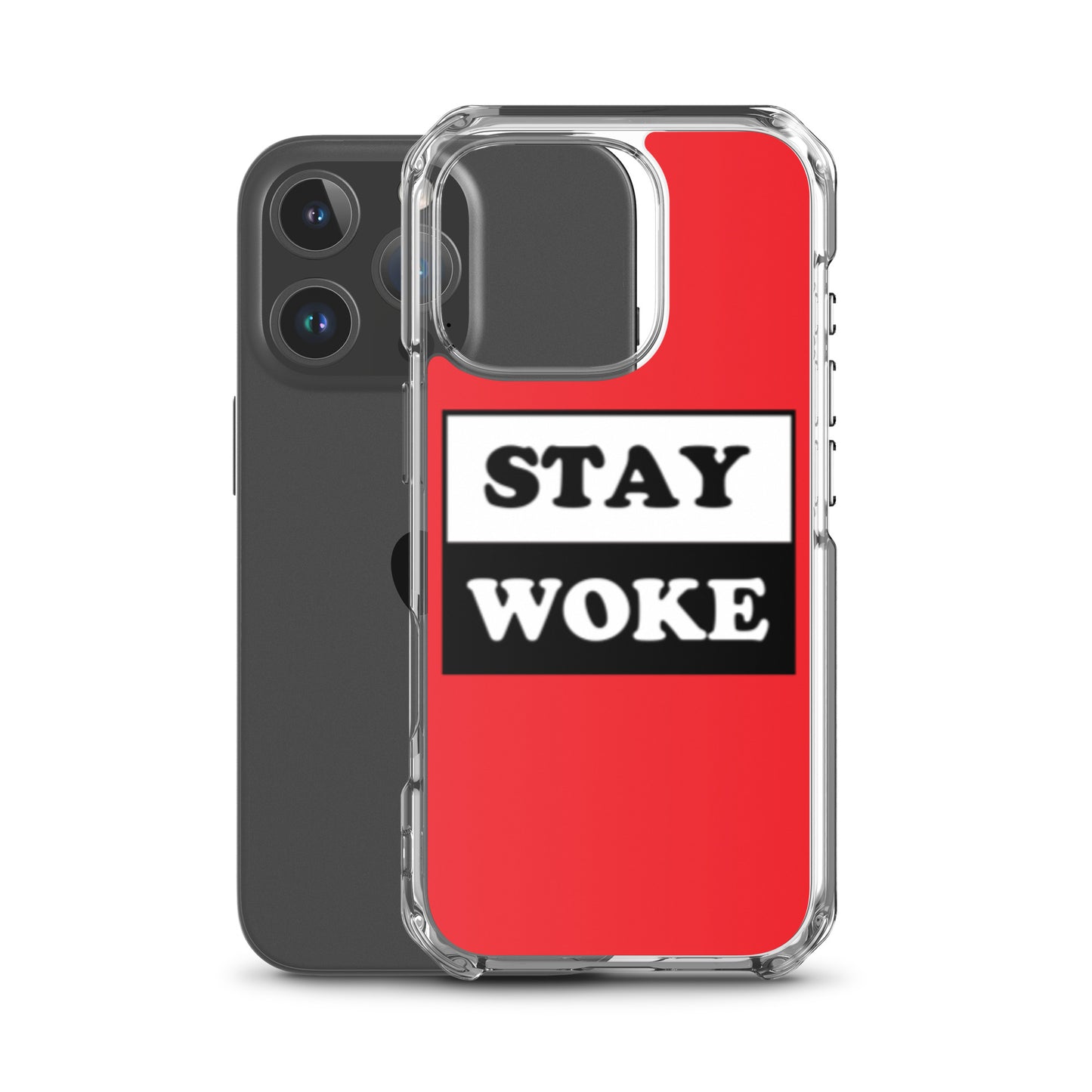 Stay Woke Apple iPhone Cell Phone Case clear-case-for-iphone-iphone-16-pro-case-with-phone-66f83b5e35bfd