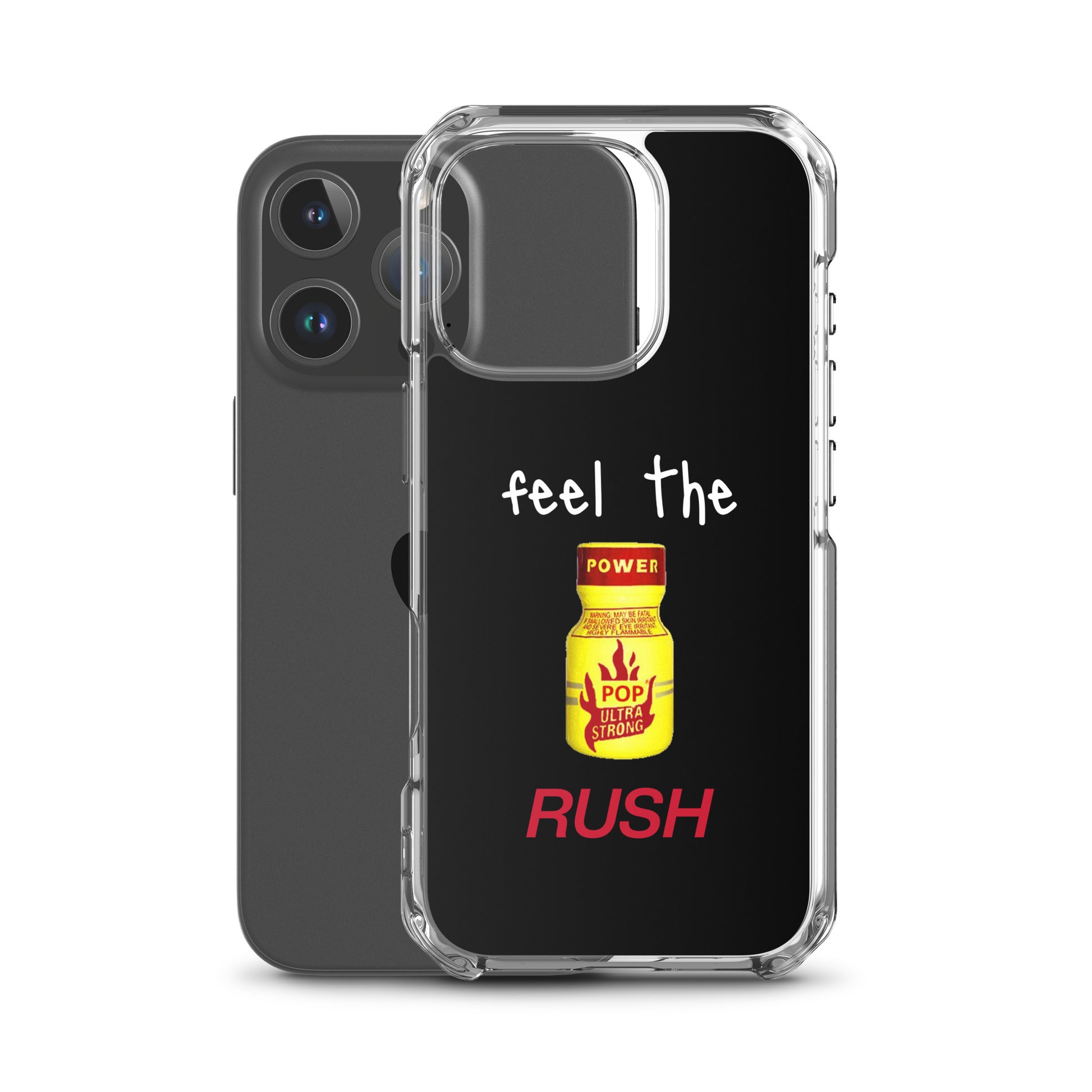 Feel The Rush Apple iPhone Cell Phone Case clear-case-for-iphone-iphone-16-pro-case-with-phone-66f83c3eefae5