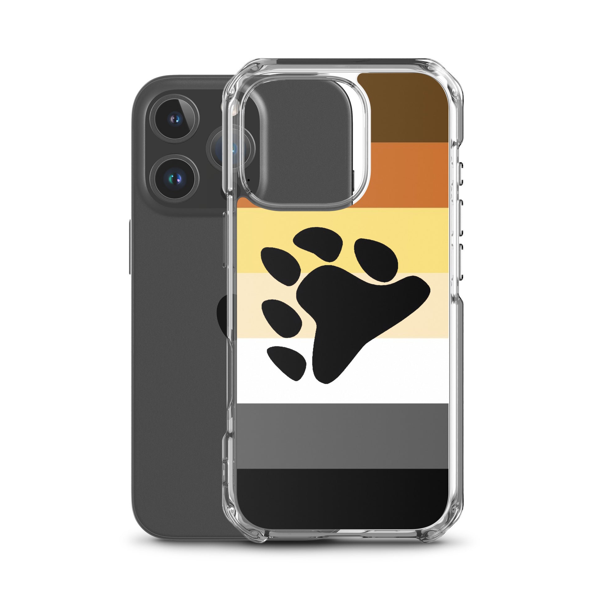 Gay Bear Pride Cell Phone Case for Apple iPhone clear-case-for-iphone-iphone-16-pro-case-with-phone-671ab3ac7a253