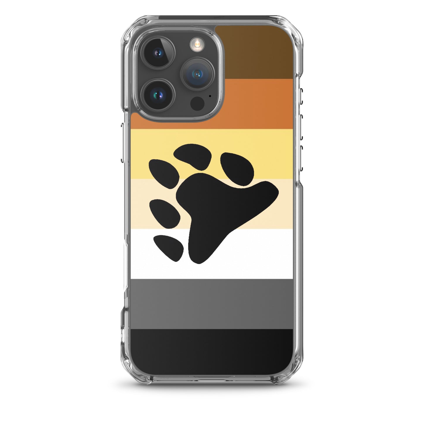 Gay Bear Pride Cell Phone Case for Apple iPhone clear-case-for-iphone-iphone-16-pro-max-case-on-phone-671ab3ac7a04b