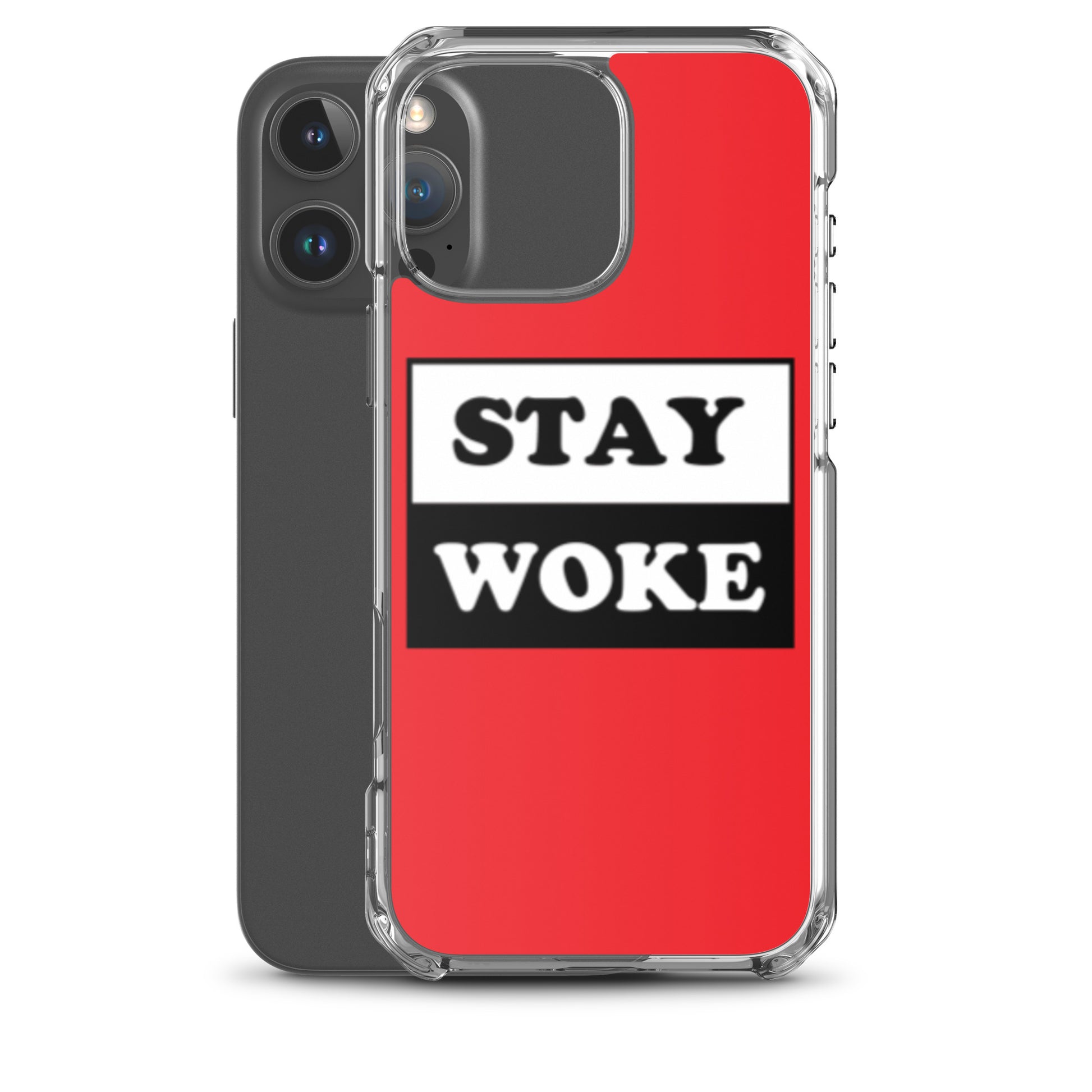 Stay Woke Apple iPhone Cell Phone Case clear-case-for-iphone-iphone-16-pro-max-case-with-phone-66f83b5e35a20