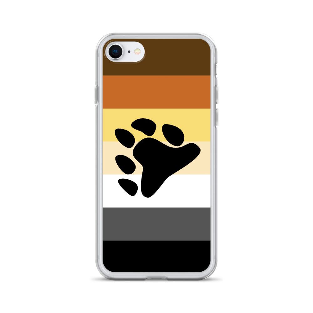 Gay Bear Pride Cell Phone Case for Apple iPhone iPhone 7 8 Gay clear-case-for-iphone-iphone-7-8-case-on-phone-64c0749de0418