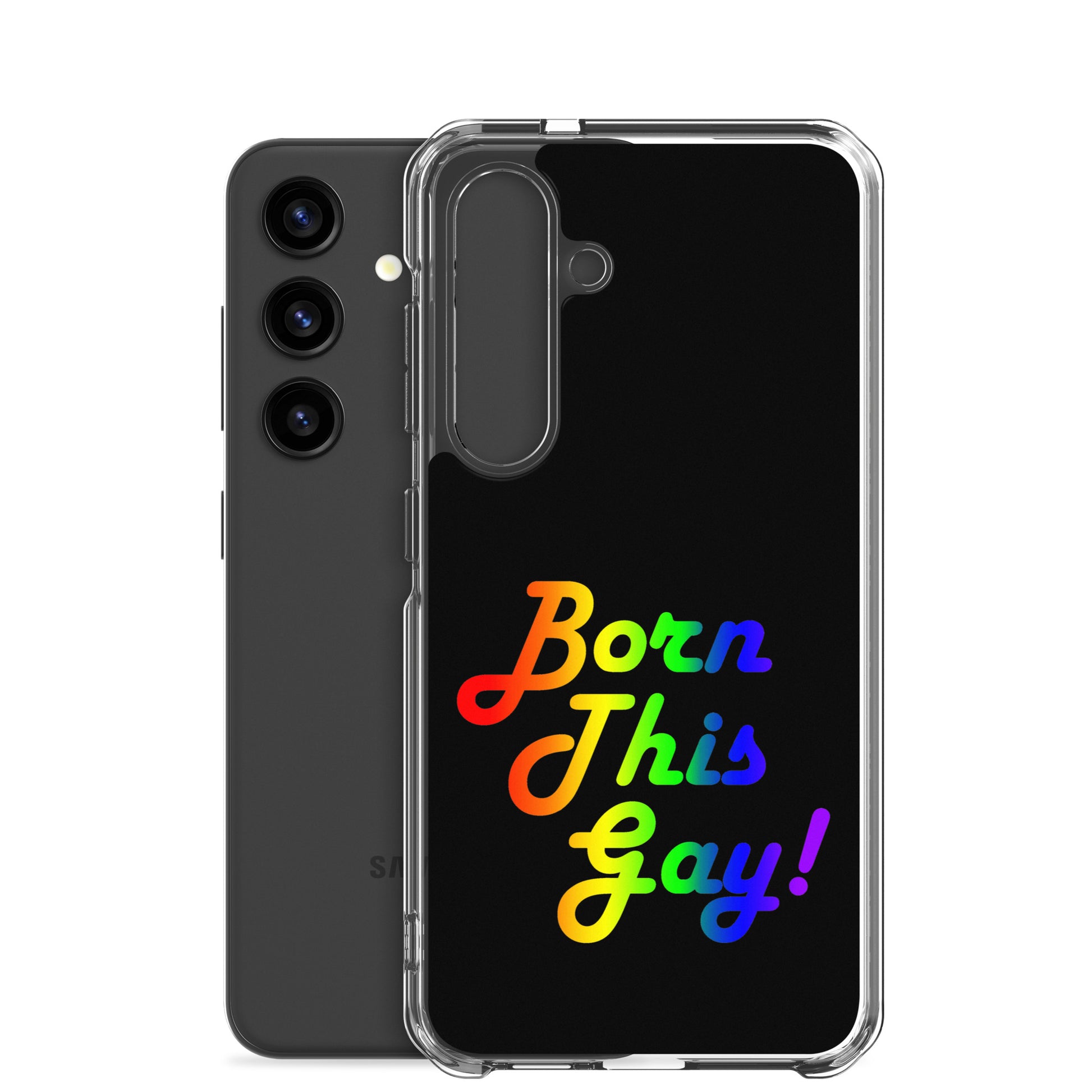 LGBTQ Pride Samsung Galaxy Cell Phone Case - Born This Gay Pegasus Pride LGBTQ Pride Samsung Galaxy Cell Phone Case - Born This Gay Pegasus Pride