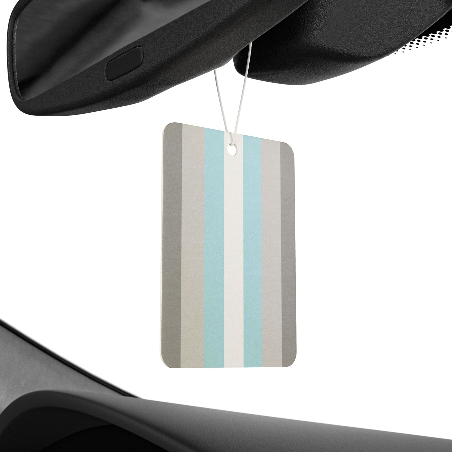 Demiboy Pride Flag Car Air Freshener demiboy-pride-flag-car-air-freshener-rearview-mirror
