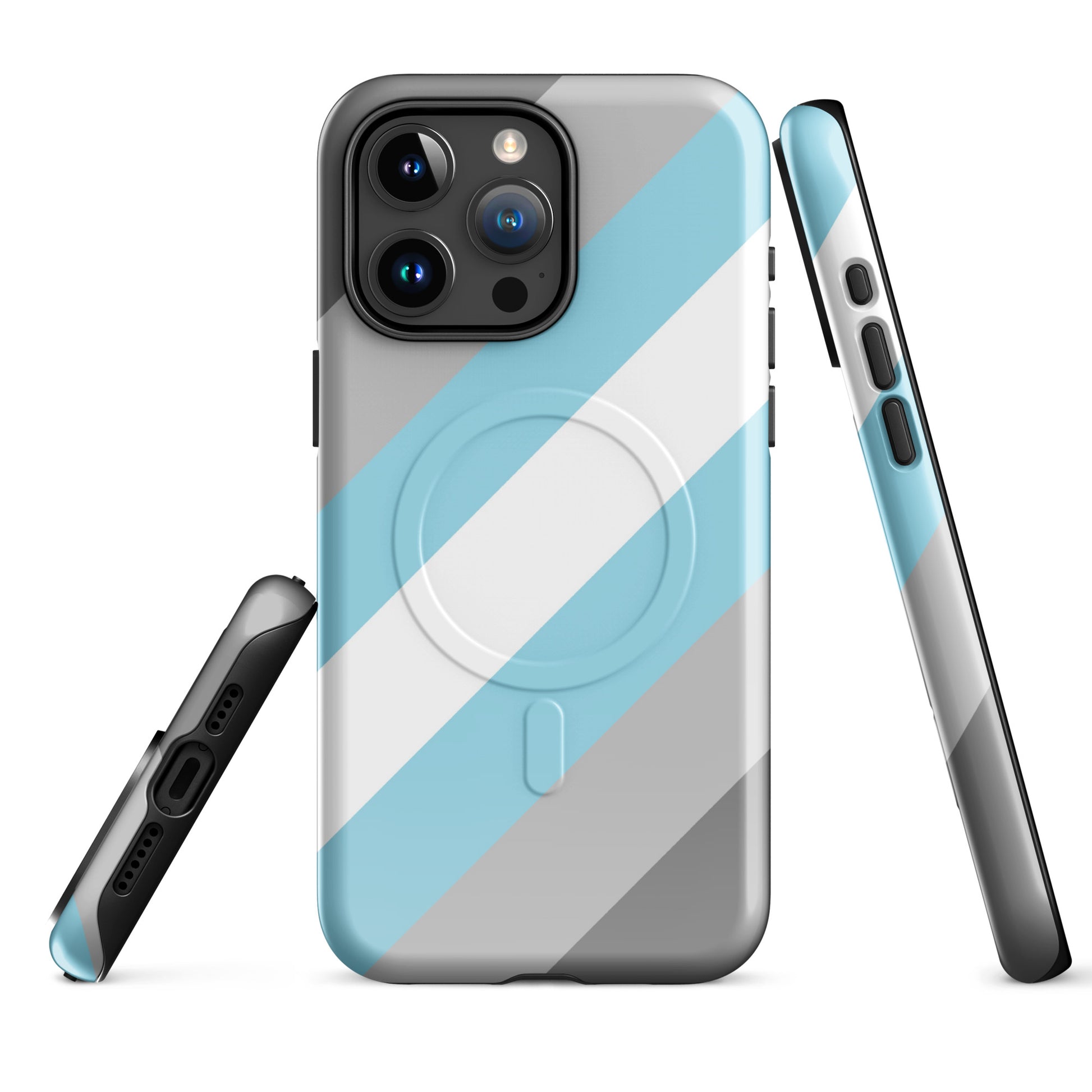 Demiboy Pride MagSafe® Tough Phone Case for Apple iPhone® iPhone 15 Pro Max demiboy-pride-magsafe-tough-phone-case-for-apple-iphone-15-pro-max-front