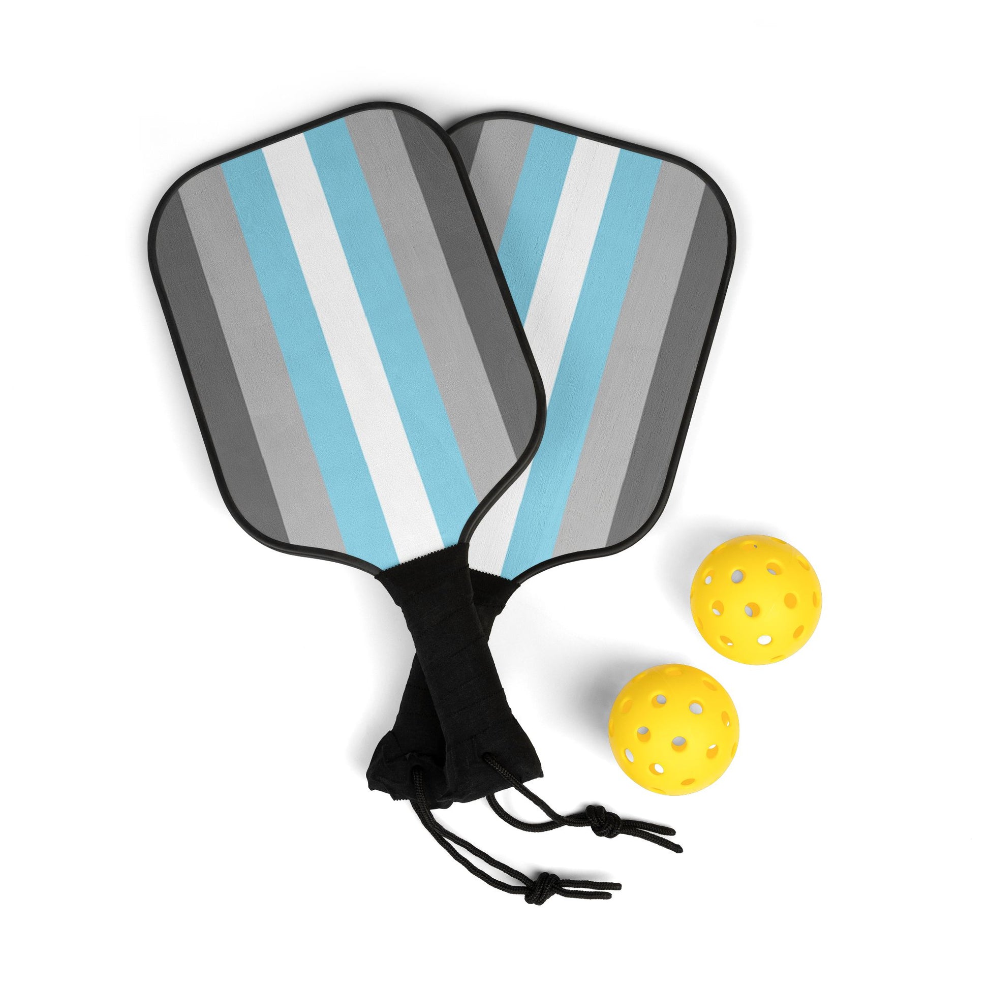 Demiboy Pride Pickleball Paddle Set with Balls demiboy-pride-pickleball-paddle-set-with-balls-front