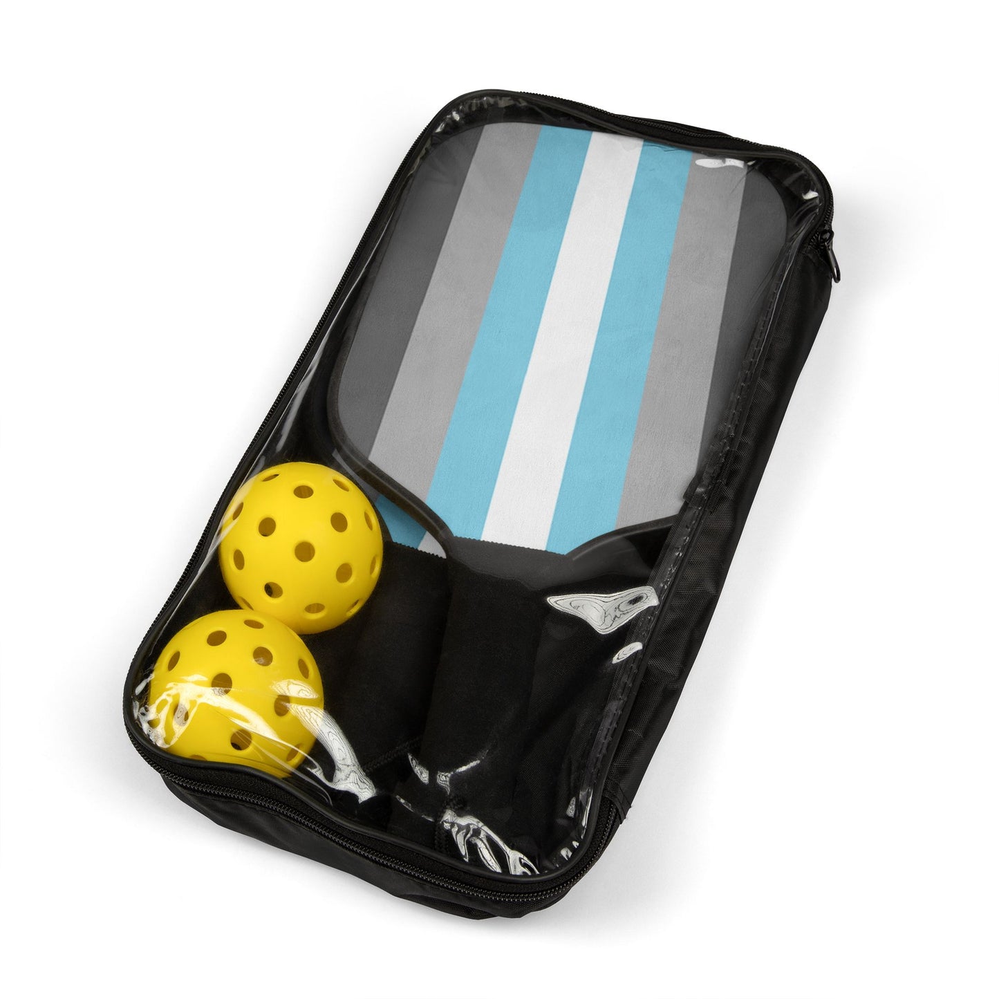 Demiboy Pride Pickleball Paddle Set with Balls 7.5'' × 15.5'' Demiboy demiboy-pride-pickleball-paddle-set-with-balls-package