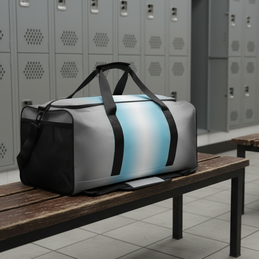 Demiboy Pride Weekender Duffel Bag in Ombre demiboy-pride-weekender-duffel-bag-in-ombre-right-front