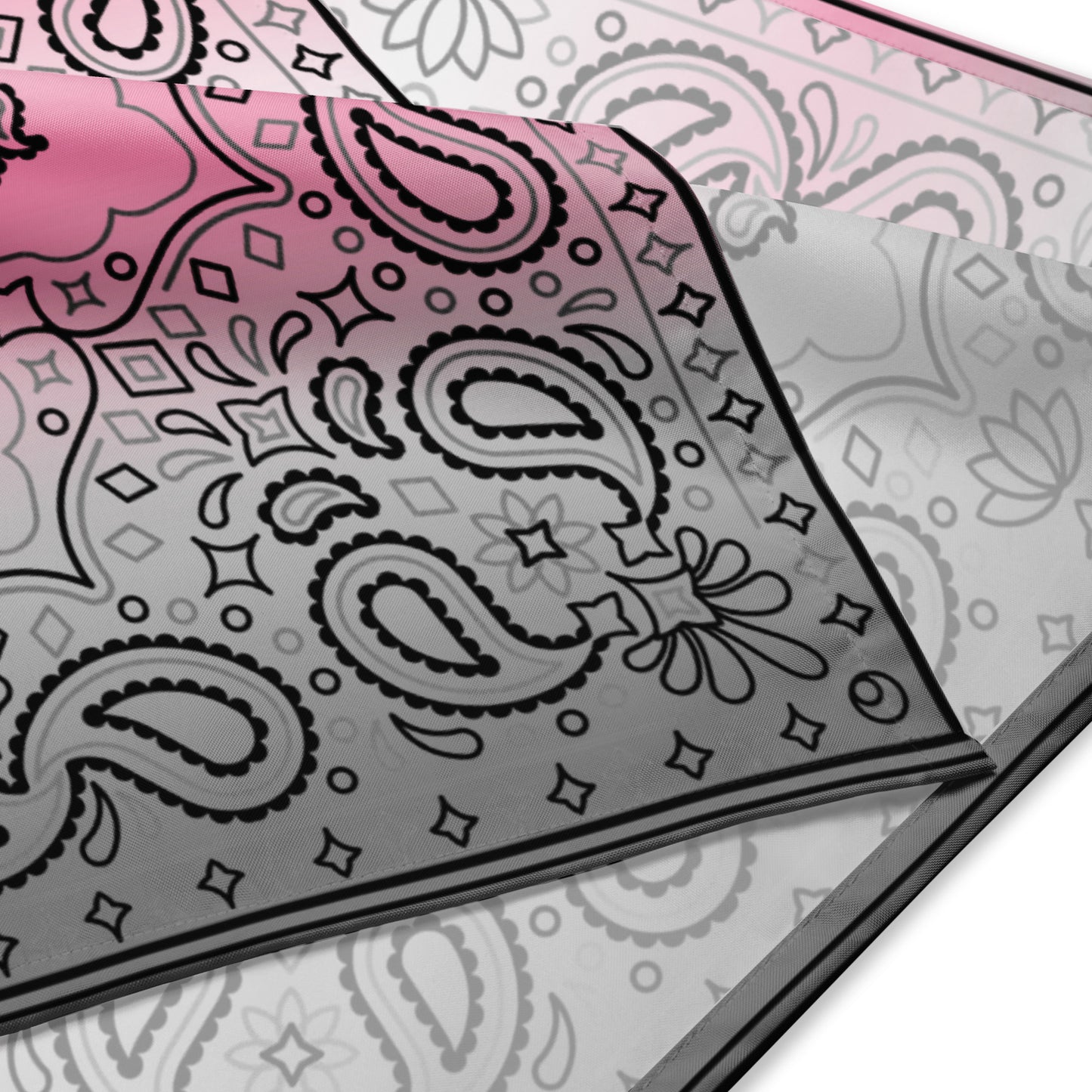 Demigirl Pride Paisley Bandana demigirl-pride-bandana-detail Bandana