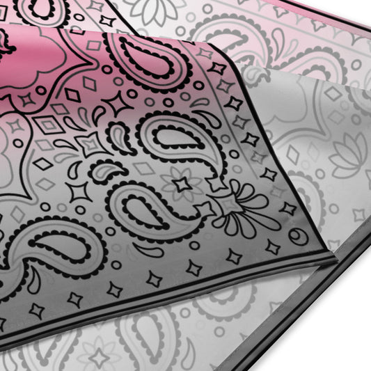 Demigirl Pride Paisley Bandana demigirl-pride-bandana-detail Bandana