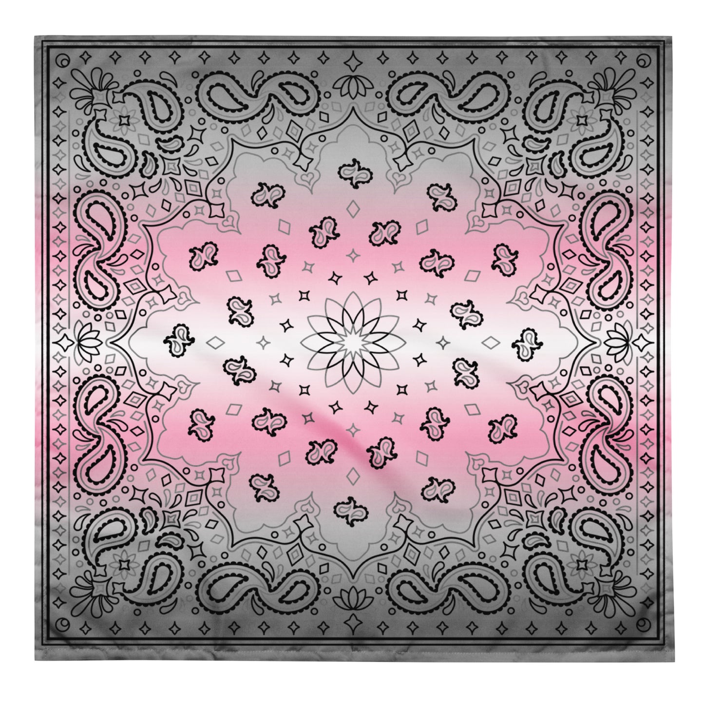 Demigirl Pride Paisley Bandana L Demigirl demigirl-pride-bandana-front Bandana