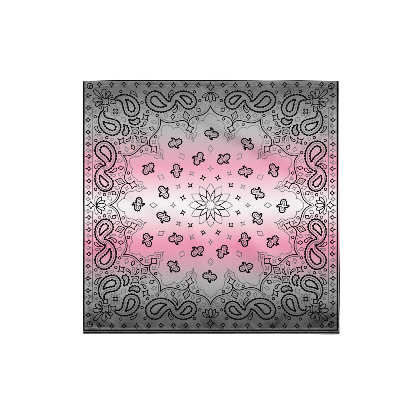 Demigirl Pride Paisley Bandana S Demigirl demigirl-pride-bandana-small Bandana