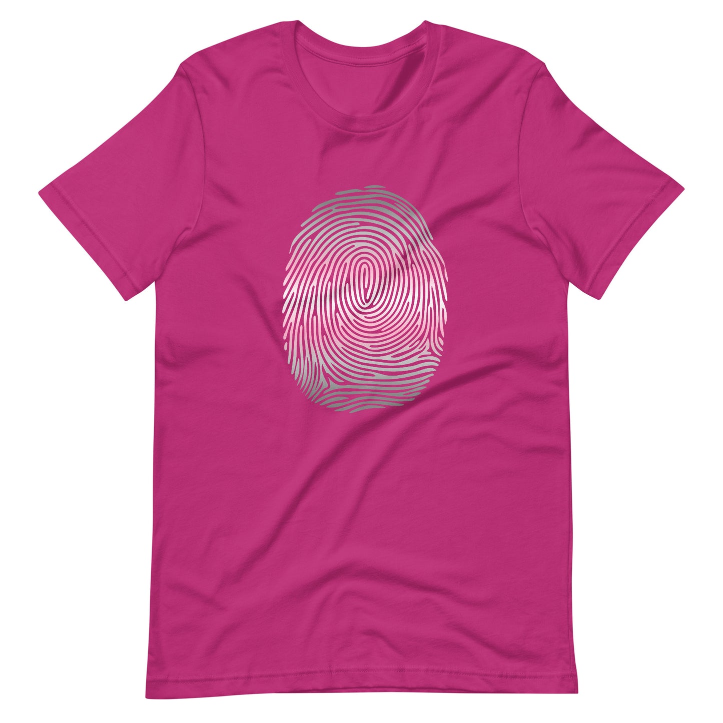 Demigirl Pride Identity Fingerprint Shirt Berry Demigirl demigirl-pride-demi-girl-identity-fingerprint-shirt-berry-front