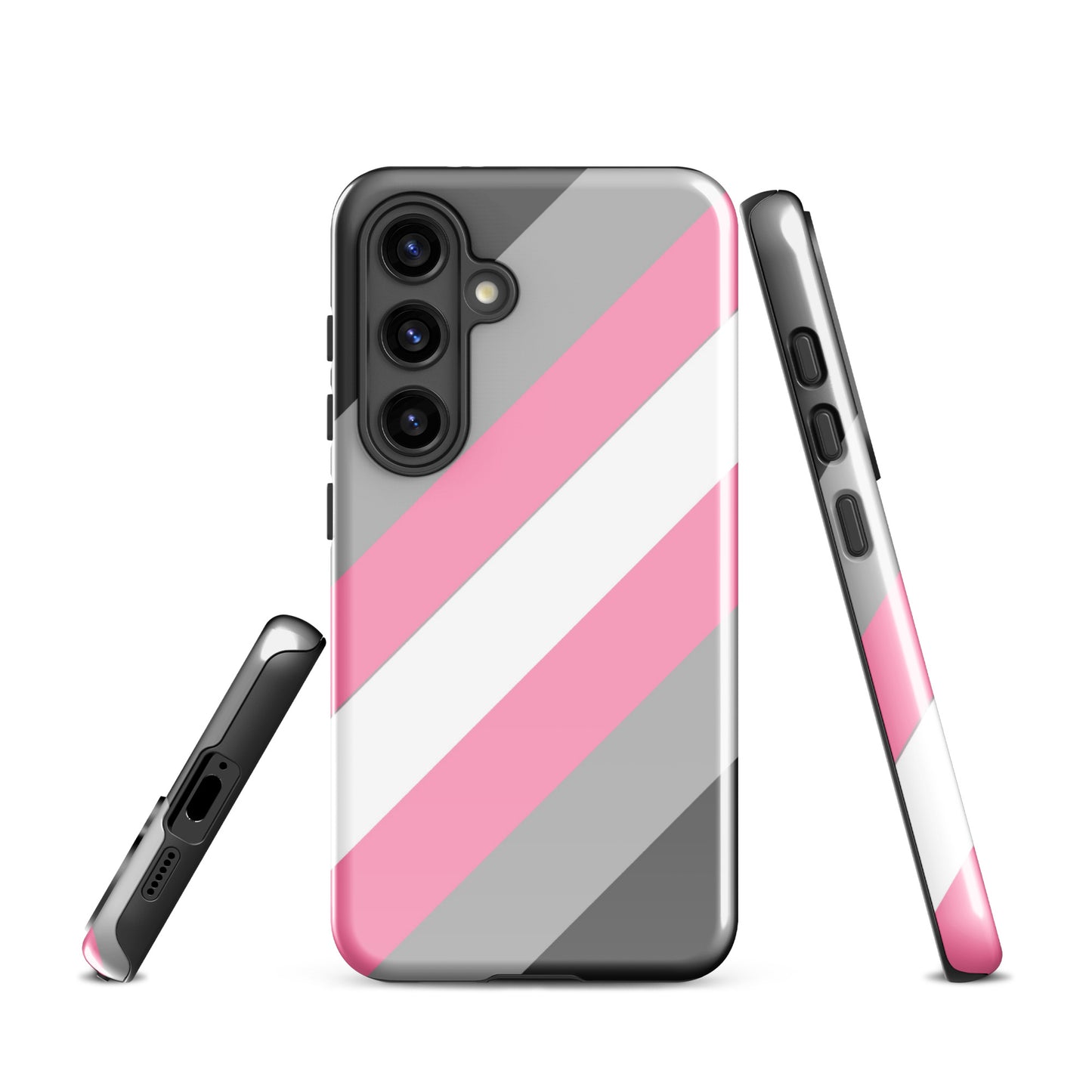 Demigirl Pride Tough Cell Phone Case for Samsung Galaxy Samsung Galaxy S24 Demigirl demigirl-pride-tough-cell-phone-case-for-samsung-galaxy-s24-front
