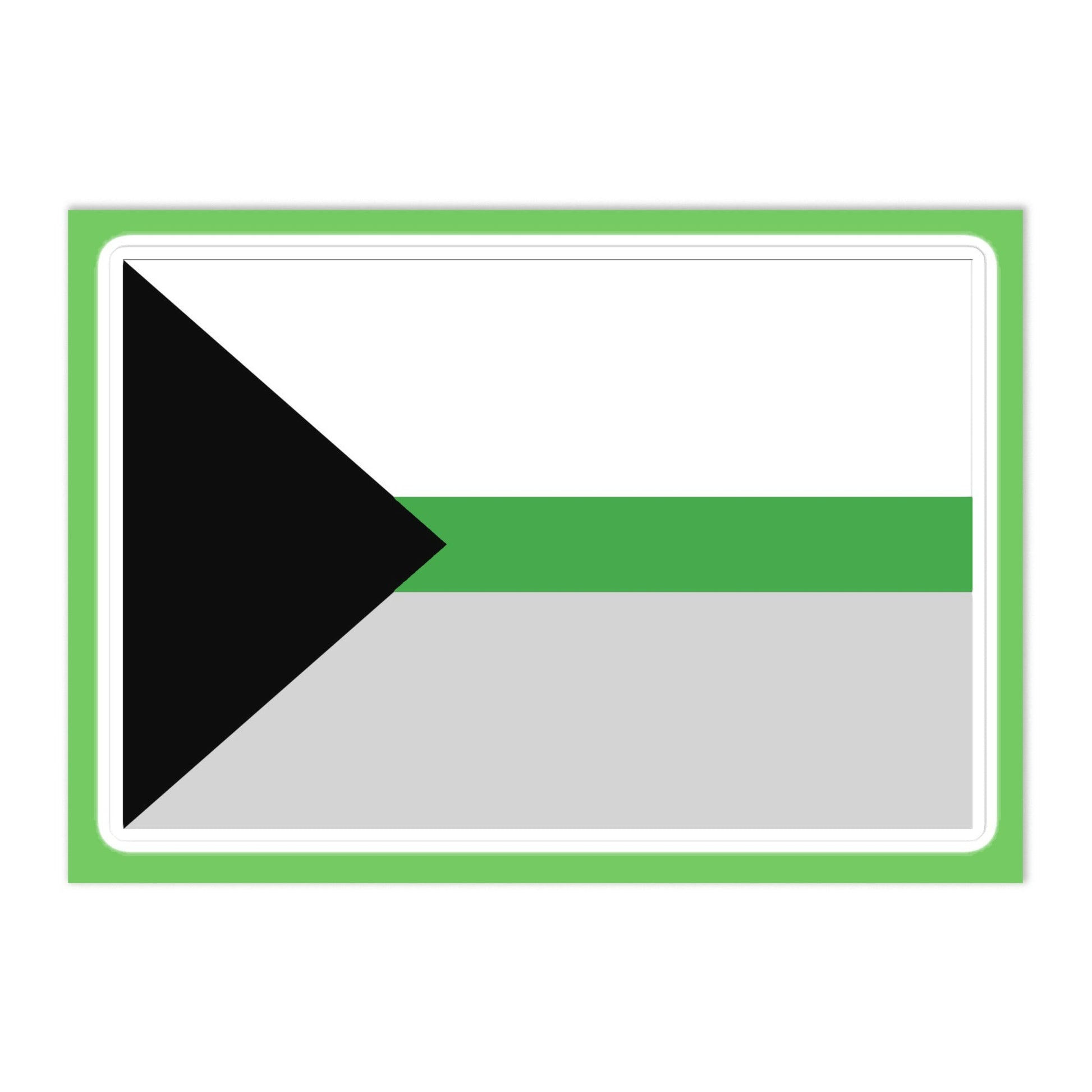 Demiromantic Pride Flag Large Sheet Sticker Demiromantic demiromantic-pride-flag-large-sheet-sticker-front