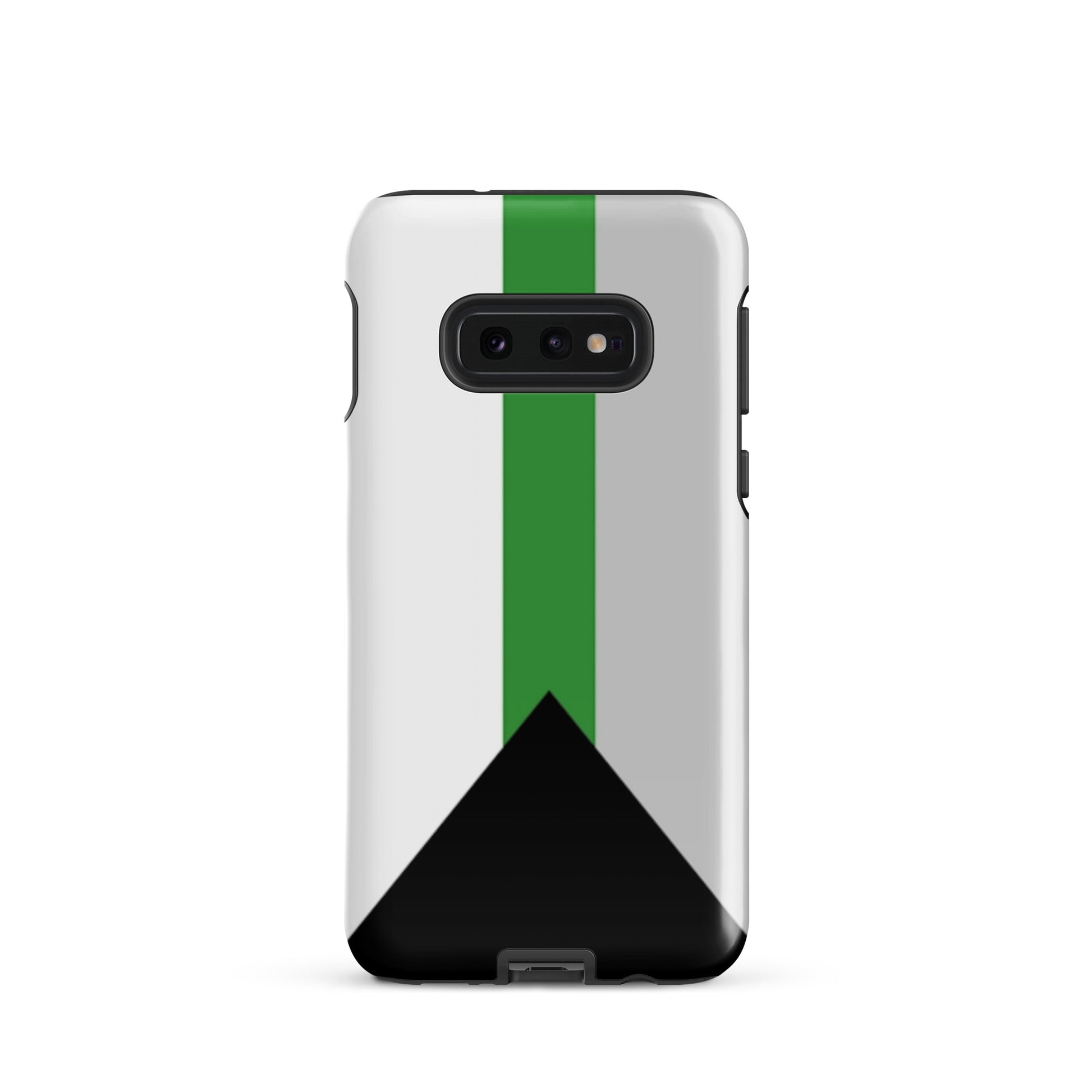 Demiromantic Pride Flag Tough Cell Phone Case for Samsung Galaxy Samsung Galaxy S10e Demiromantic demiromantic-pride-flag-tough-cell-phone-case-for-samsung-galaxy-s10e-front