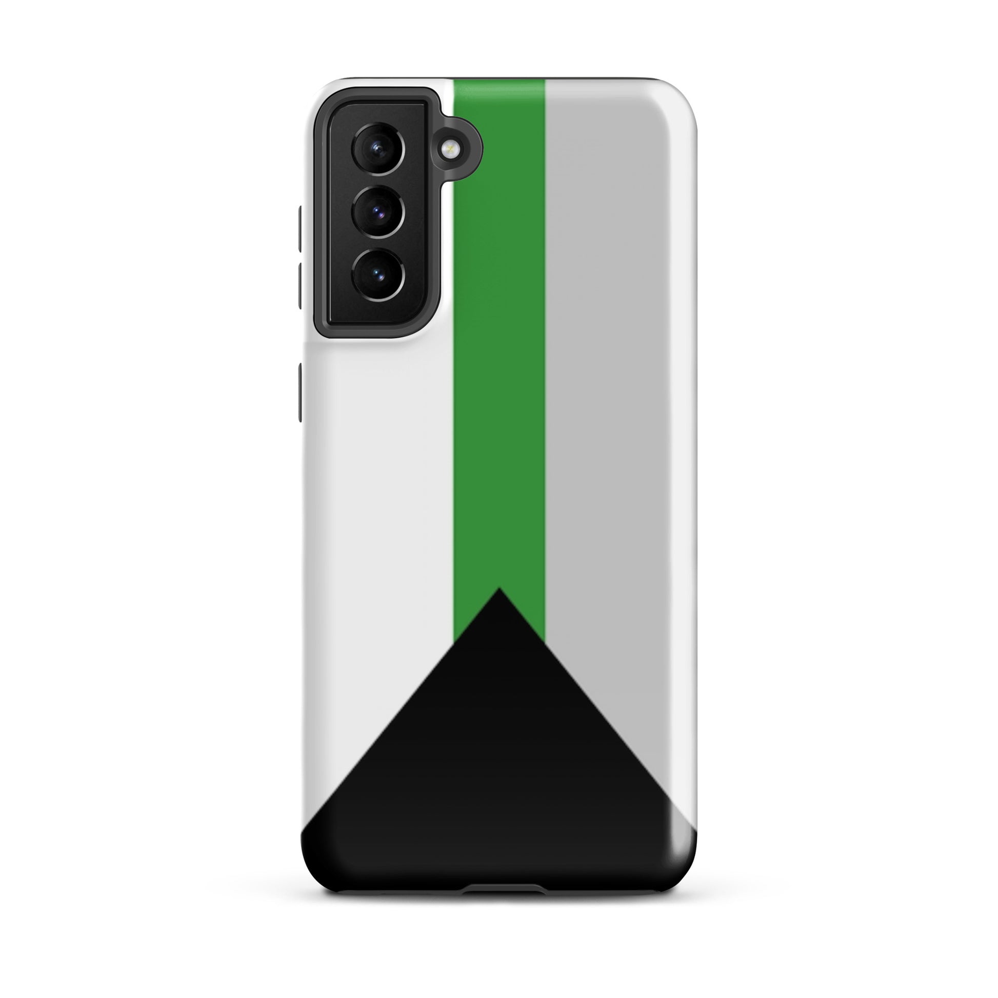 Demiromantic Pride Flag Tough Cell Phone Case for Samsung Galaxy Samsung Galaxy S21 Plus Demiromantic demiromantic-pride-flag-tough-cell-phone-case-for-samsung-galaxy-s21-plus-front