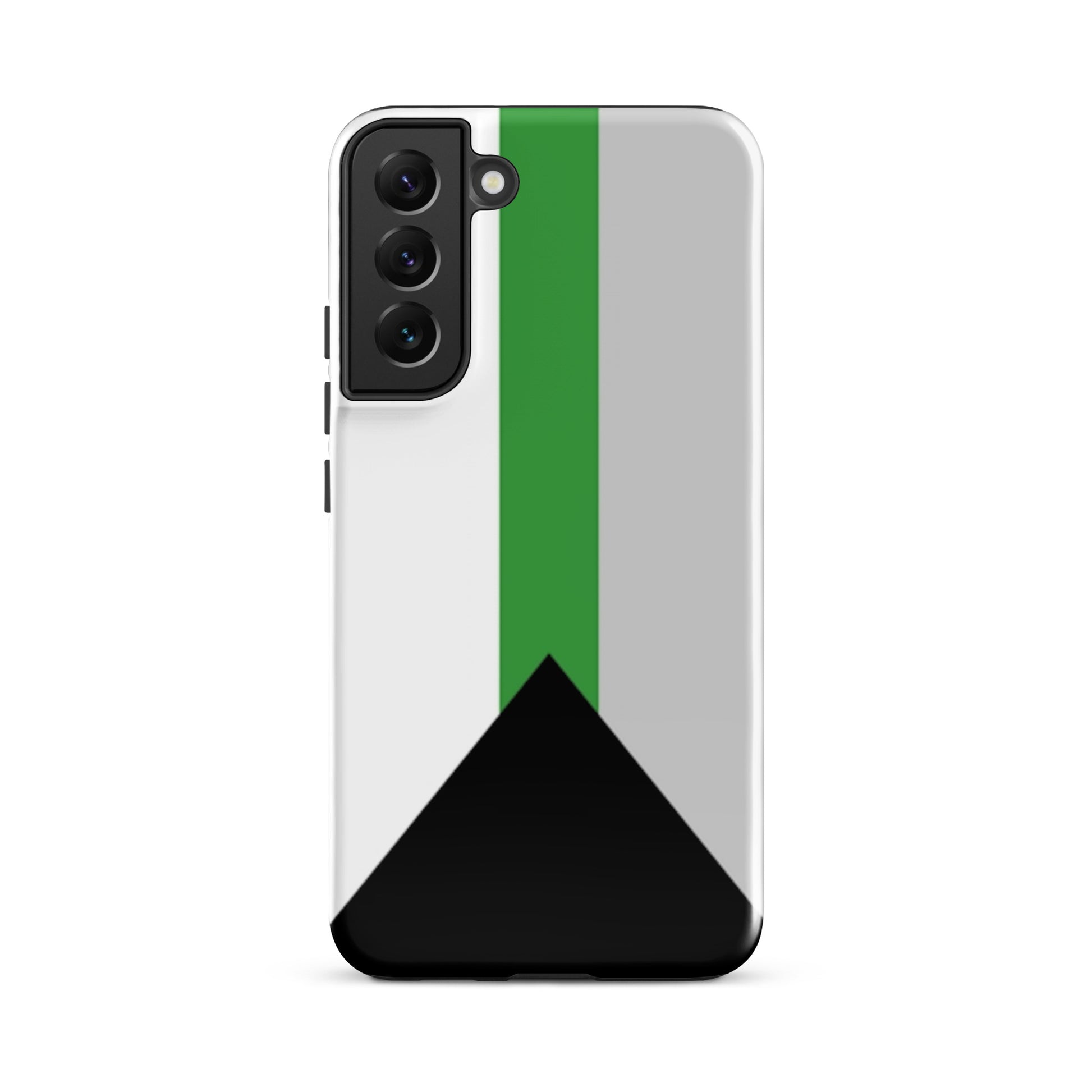 Demiromantic Pride Flag Tough Cell Phone Case for Samsung Galaxy Samsung Galaxy S22 Plus Demiromantic demiromantic-pride-flag-tough-cell-phone-case-for-samsung-galaxy-s22-plus-front