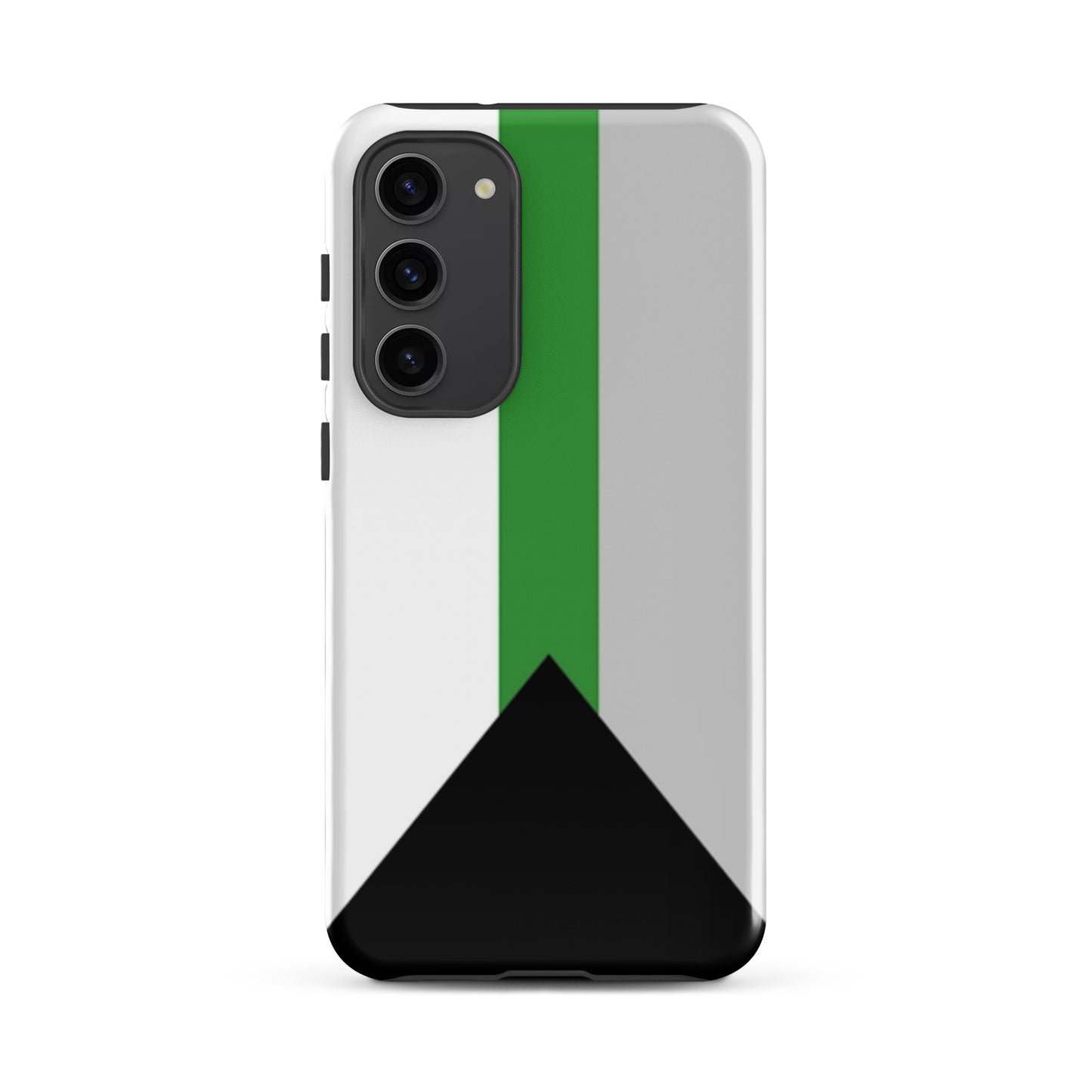 Demiromantic Pride Flag Tough Cell Phone Case for Samsung Galaxy Samsung Galaxy S23 Plus Demiromantic demiromantic-pride-flag-tough-cell-phone-case-for-samsung-galaxy-s23-plus-front