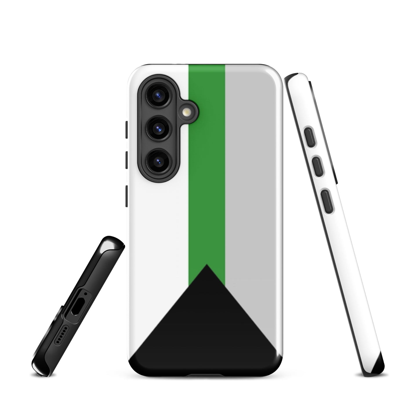 Demiromantic Pride Flag Tough Cell Phone Case for Samsung Galaxy Samsung Galaxy S24 Demiromantic demiromantic-pride-flag-tough-cell-phone-case-for-samsung-galaxy-s24-front