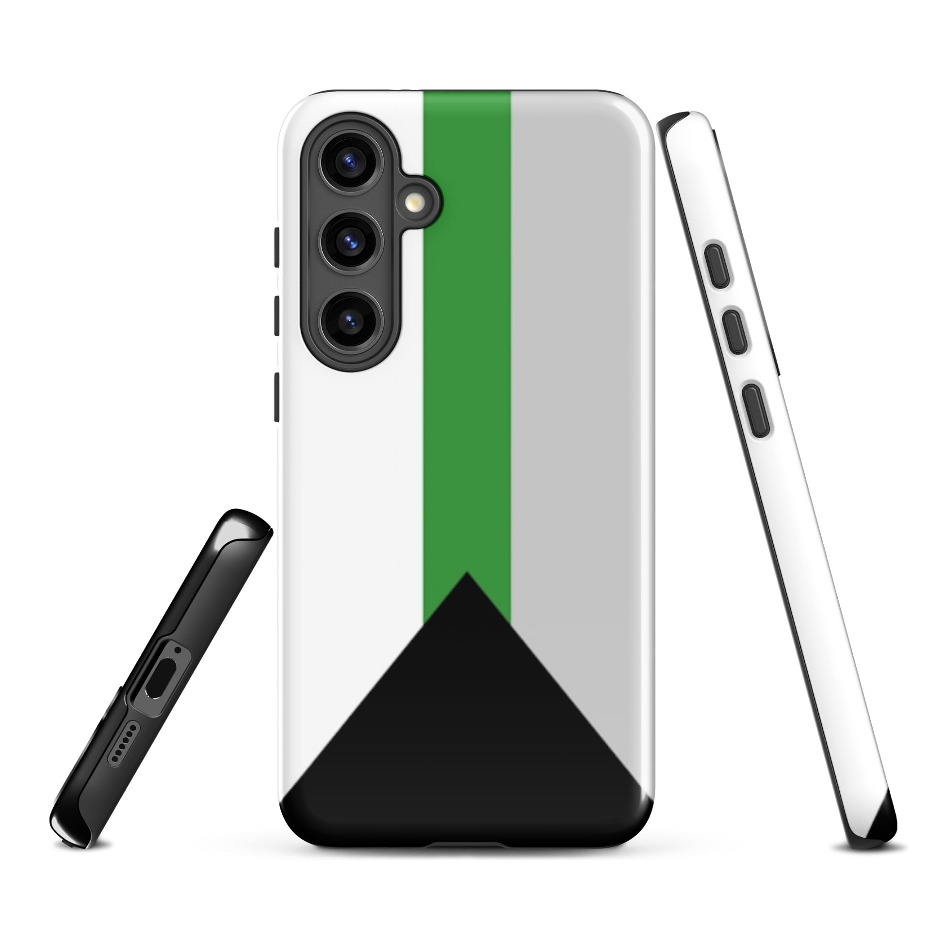 Demiromantic Pride Flag Tough Cell Phone Case for Samsung Galaxy Samsung Galaxy S24 Plus Demiromantic demiromantic-pride-flag-tough-cell-phone-case-for-samsung-galaxy-s24-plus-front