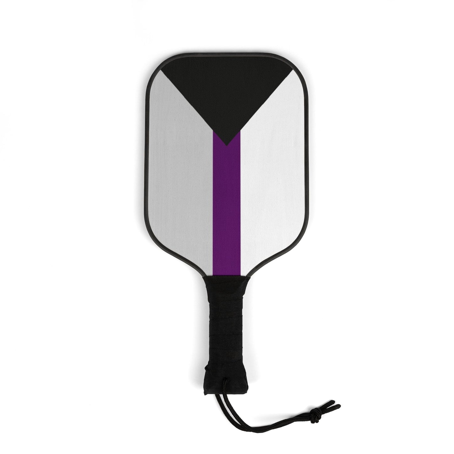 Demisexual Pride Pickleball Paddle Set with Balls demisexual-pride-pickleball-paddle-set-with-balls-single-paddle