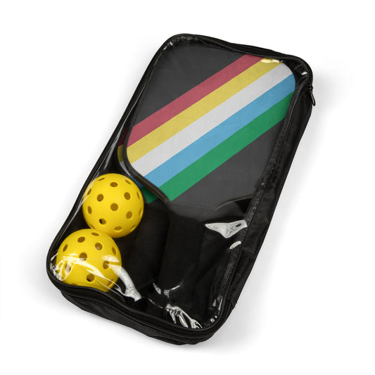 Disability Pride Pickleball Paddle Set with Balls disability-pride-pickleball-paddle-set-with-balls-package
