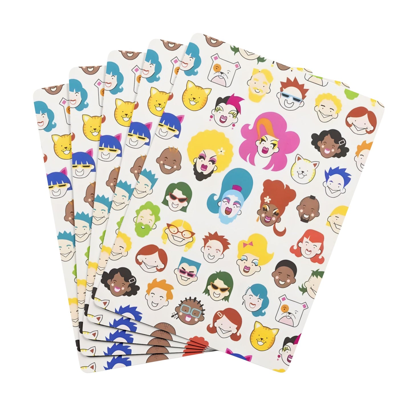 Drag Face Poker Playing Cards drag-face-poker-playing-cards-front