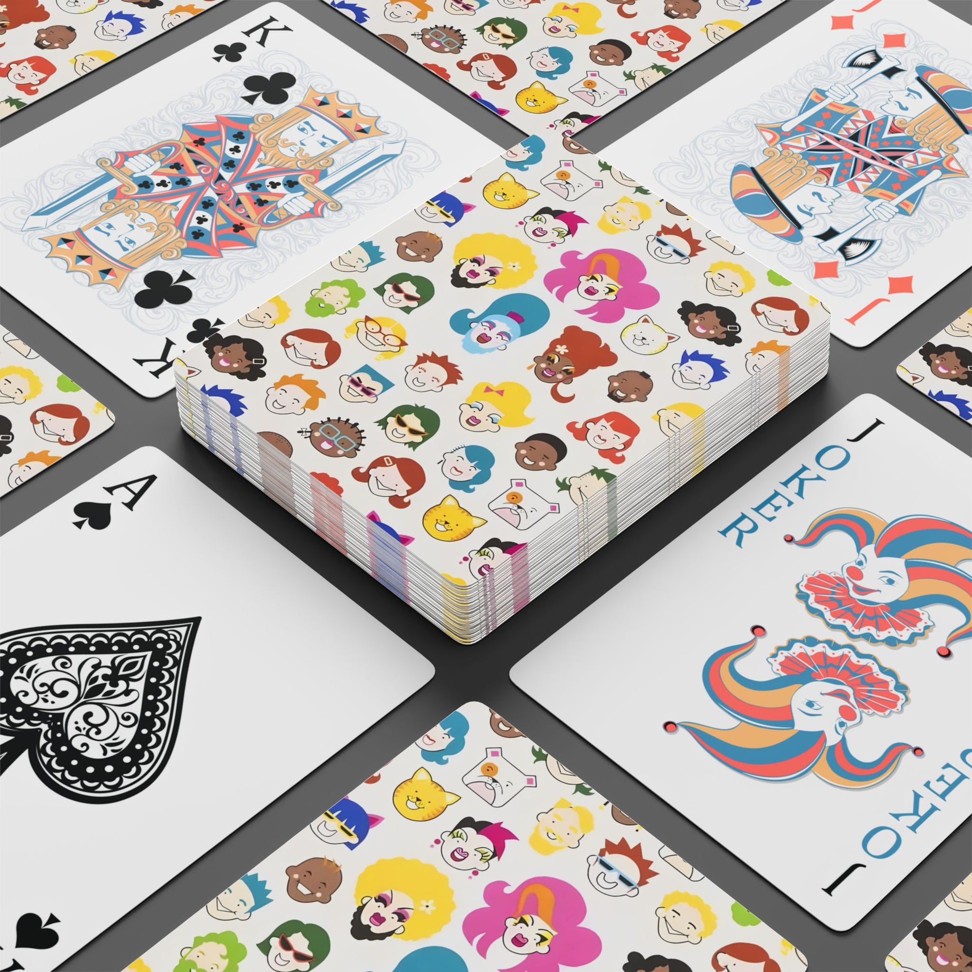 Drag Face Poker Playing Cards drag-face-poker-playing-cards-game-night