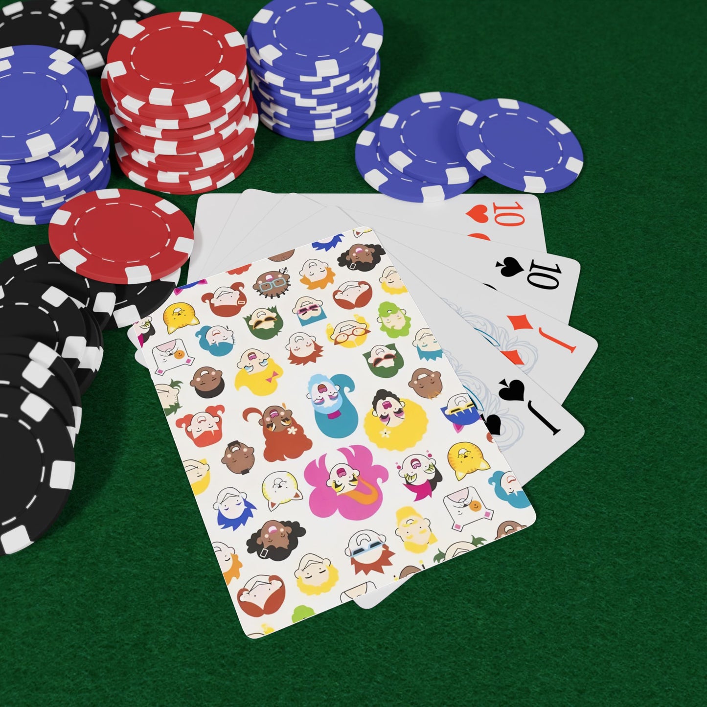 Drag Face Poker Playing Cards drag-face-poker-playing-cards-poker-game