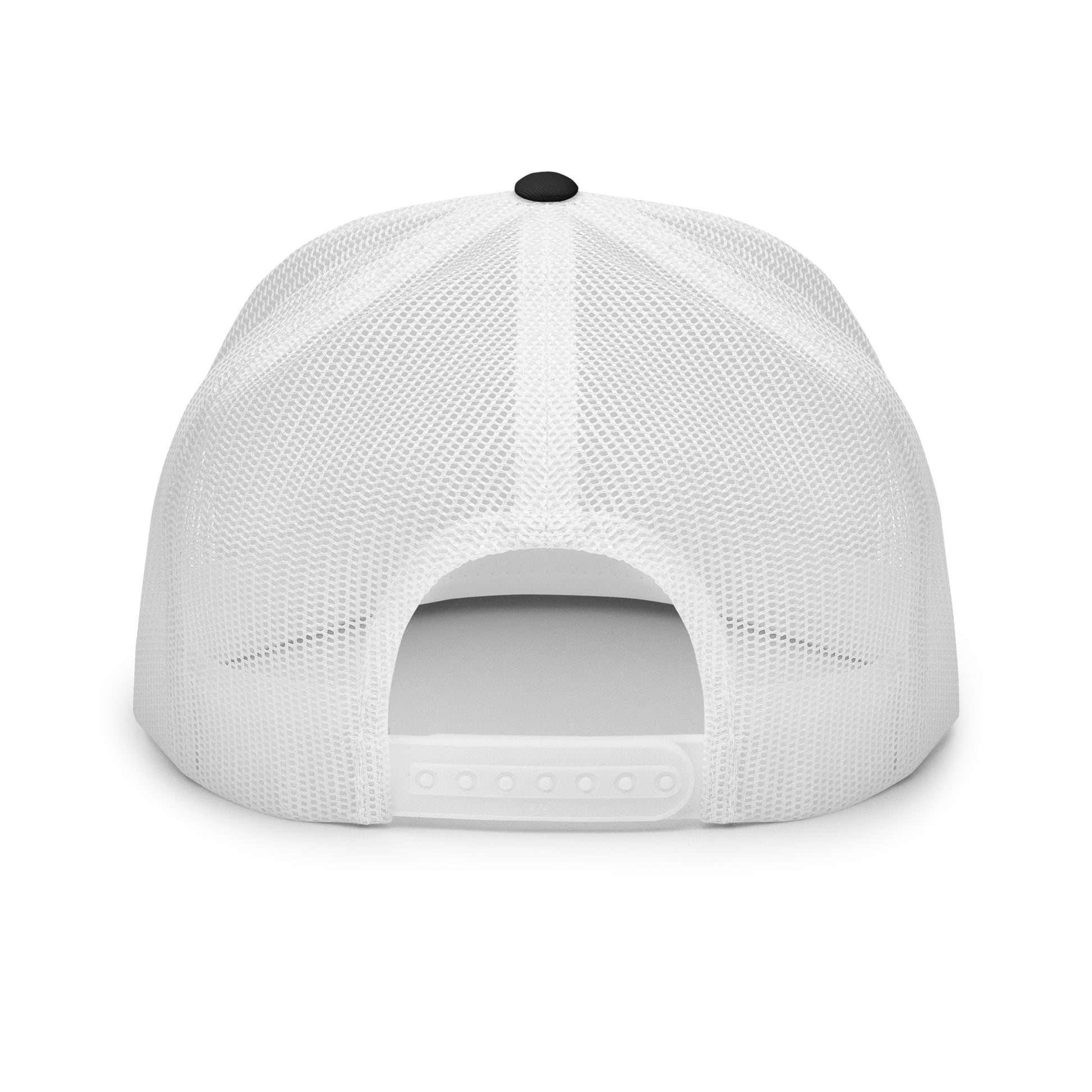 Feel the Rush - Trucker Baseball Cap Hat feel-the-rush-trucker-baseball-cap-hat-black-white-back Trucker Caps