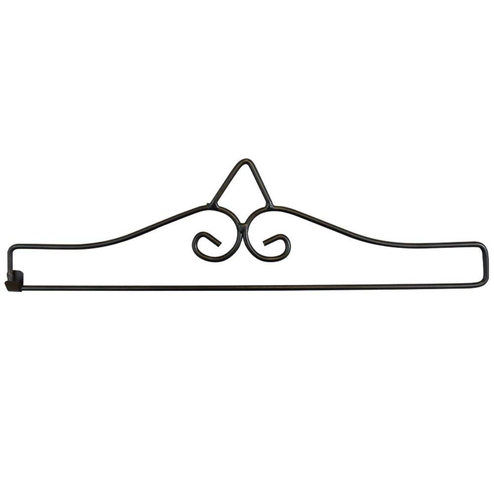 Garden Flag Wall Mount Hanger garden-flag-wall-hanger-black-front